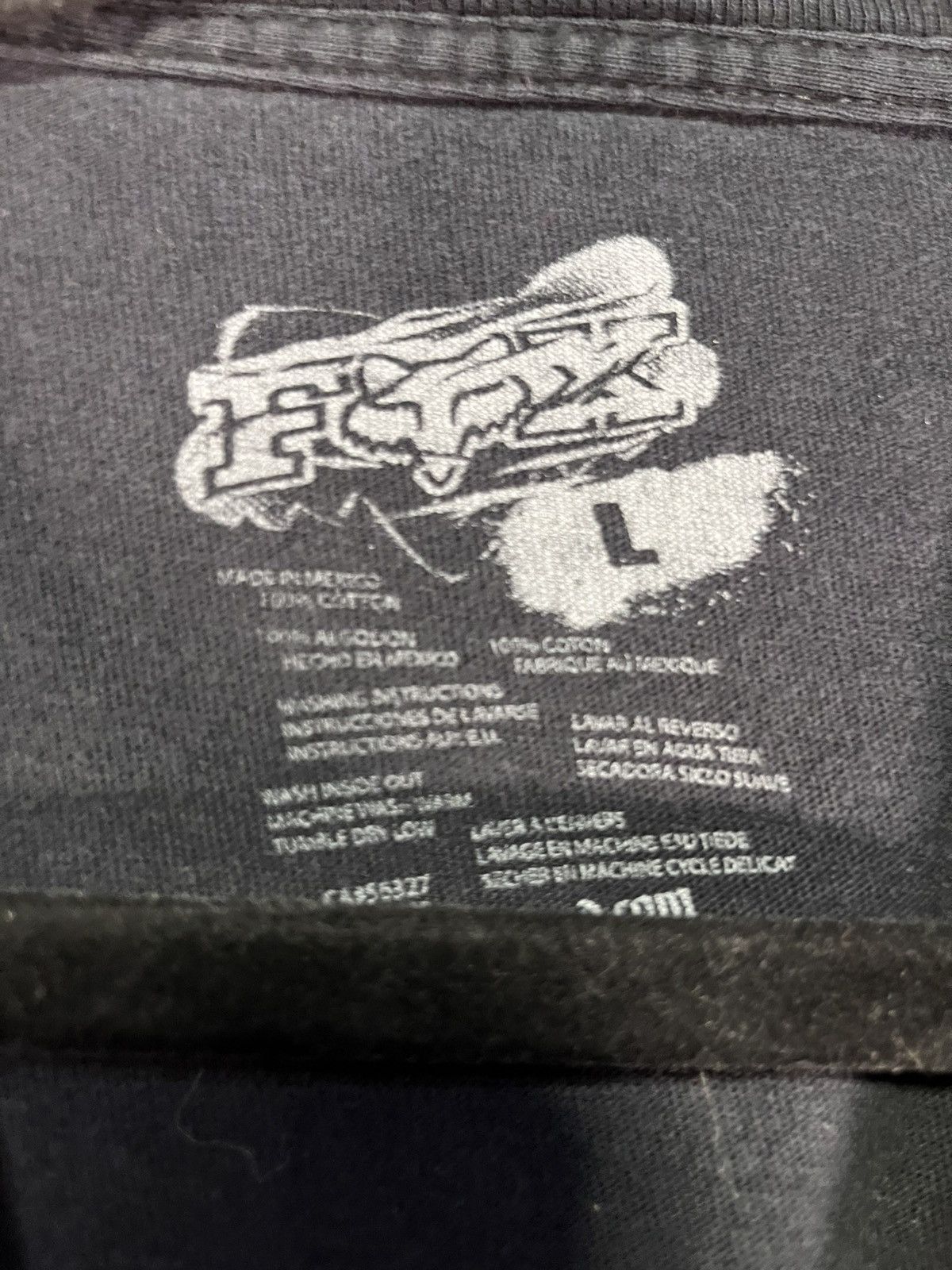Fox Racing Fox distressed graphic tee Size US L / EU 52-54 / 3 - 4 Thumbnail