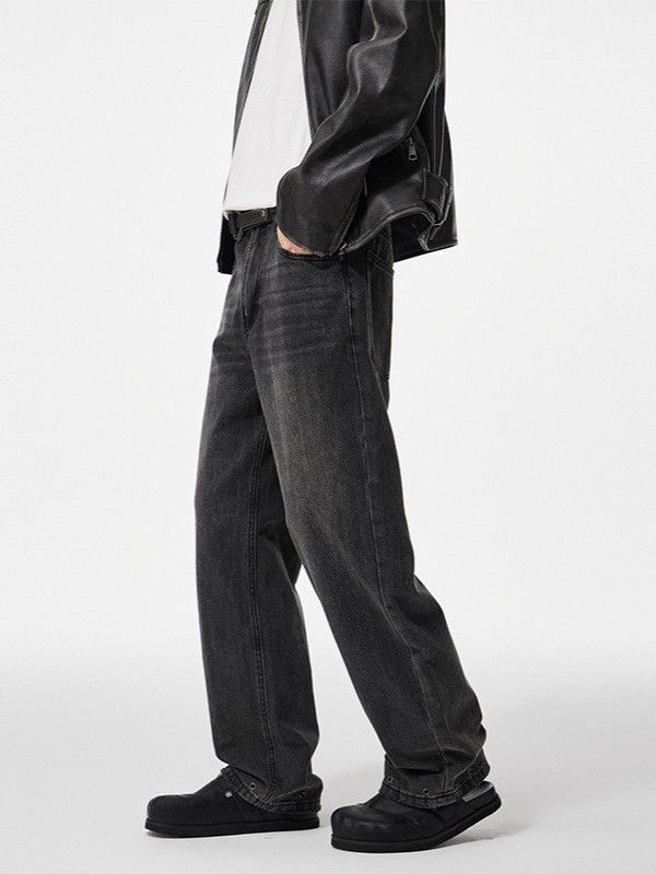 Japanese Brand American high-street retro men's loose straight leg jeans Size US 32 / EU 48 - 3 Thumbnail