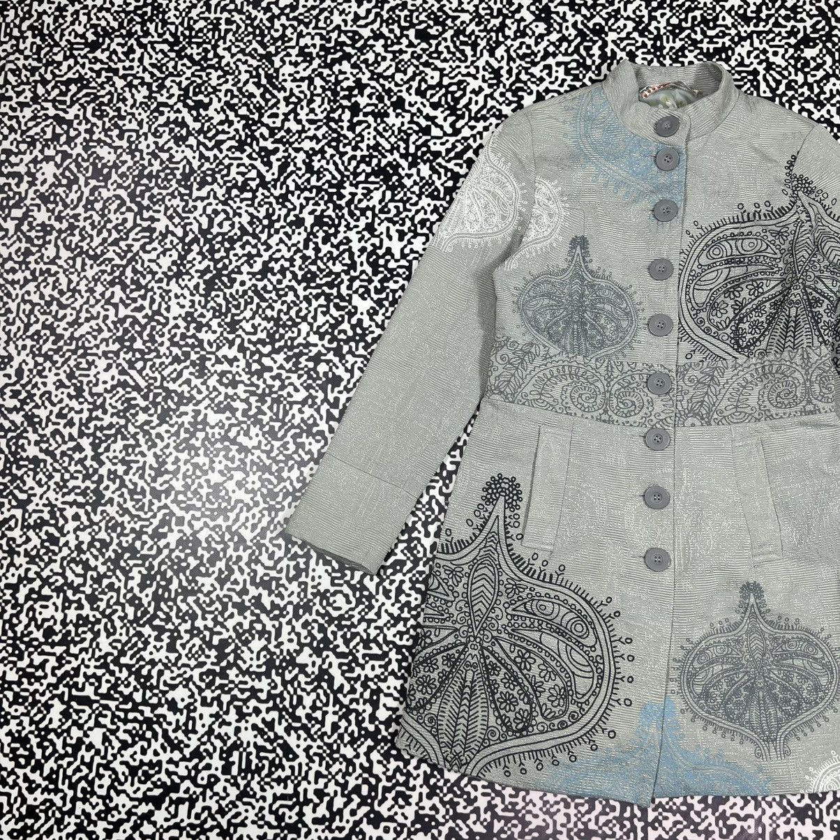 Desigual Vintage Y2K Desigual Boho Retro Japanese Style Coat Jacket Size M / US 6-8 / IT 42-44 - 5 Thumbnail