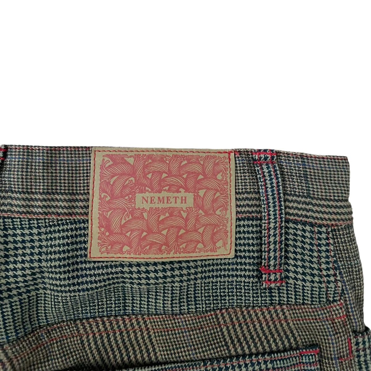 Christopher Nemeth Christopher nemeth plaid pants w apron Size US 27 - 5 Thumbnail