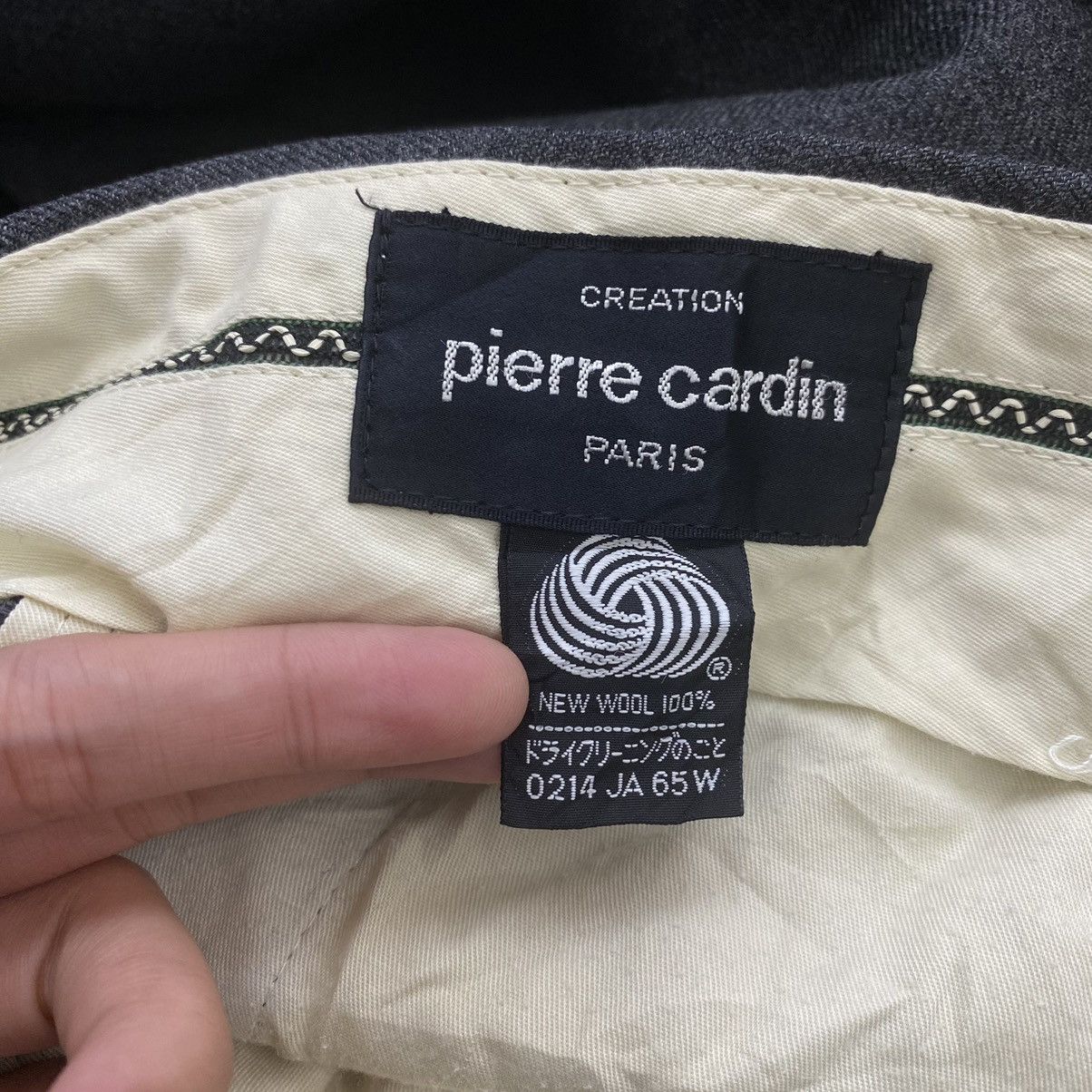 Pierre Cardin Vintage PIERRE CARDIN PARIS Grey Baggy Casual Trousers Pant Size US 28 / EU 44 - 5 Thumbnail