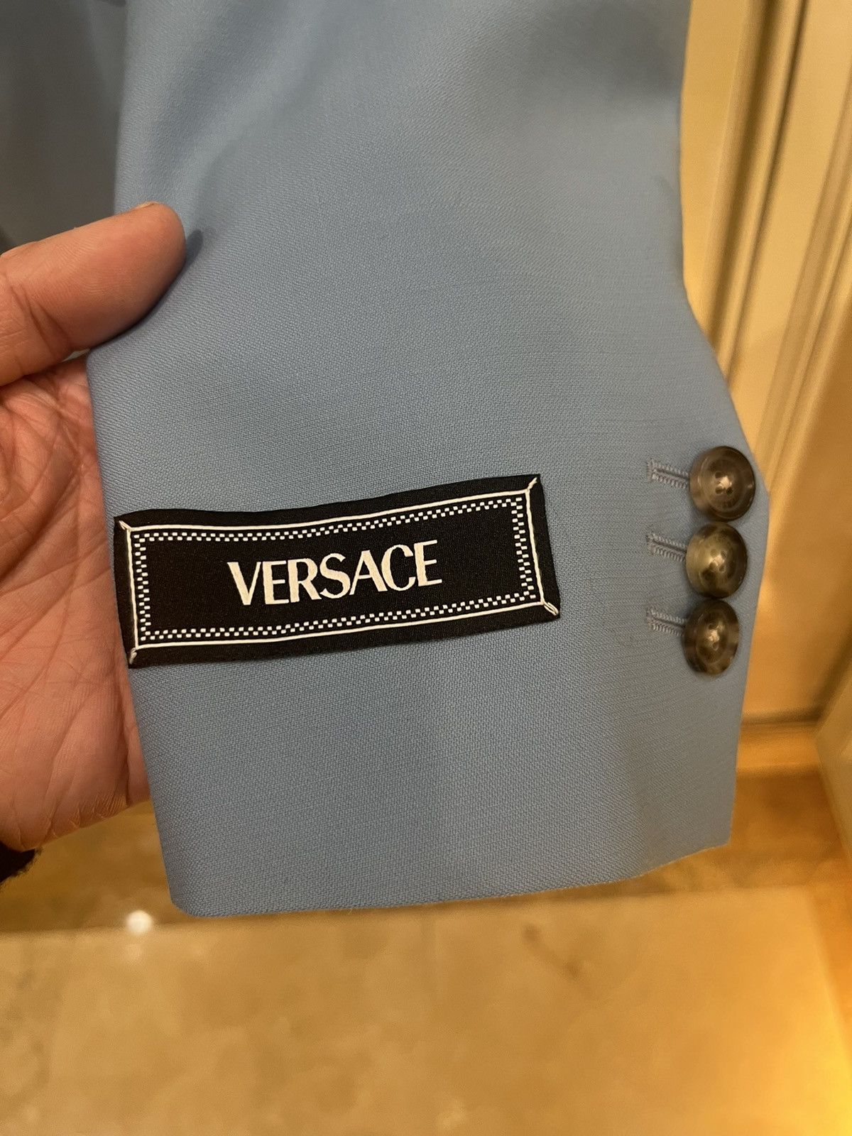 Versace Seashell Baroque blazer with silk back size48 Size 48R - 7 Thumbnail