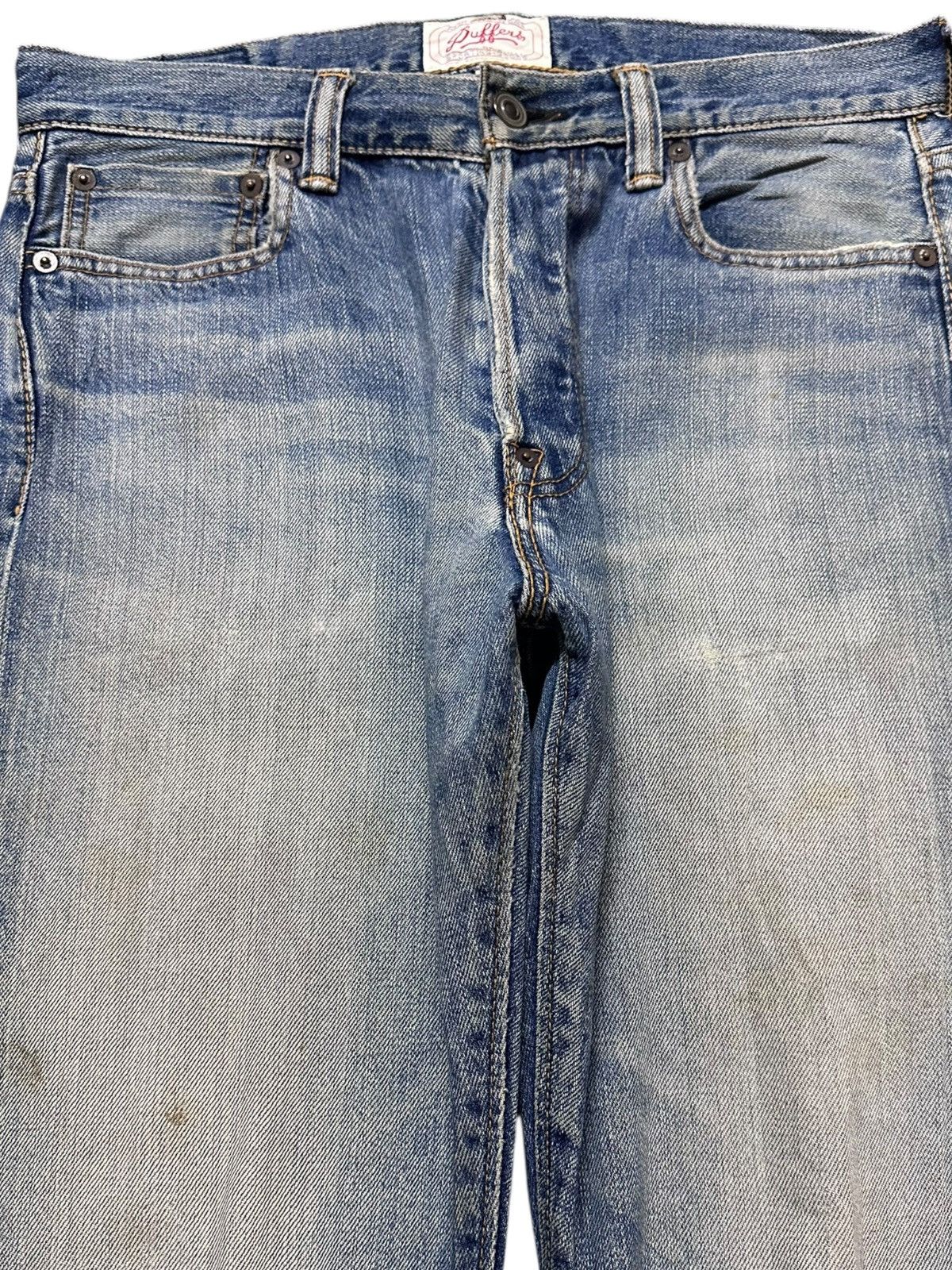 The Duffer of St.George Vintage Duffers Selvedge Faded Distressed Denim Size US 30 / EU 46 - 2 Thumbnail