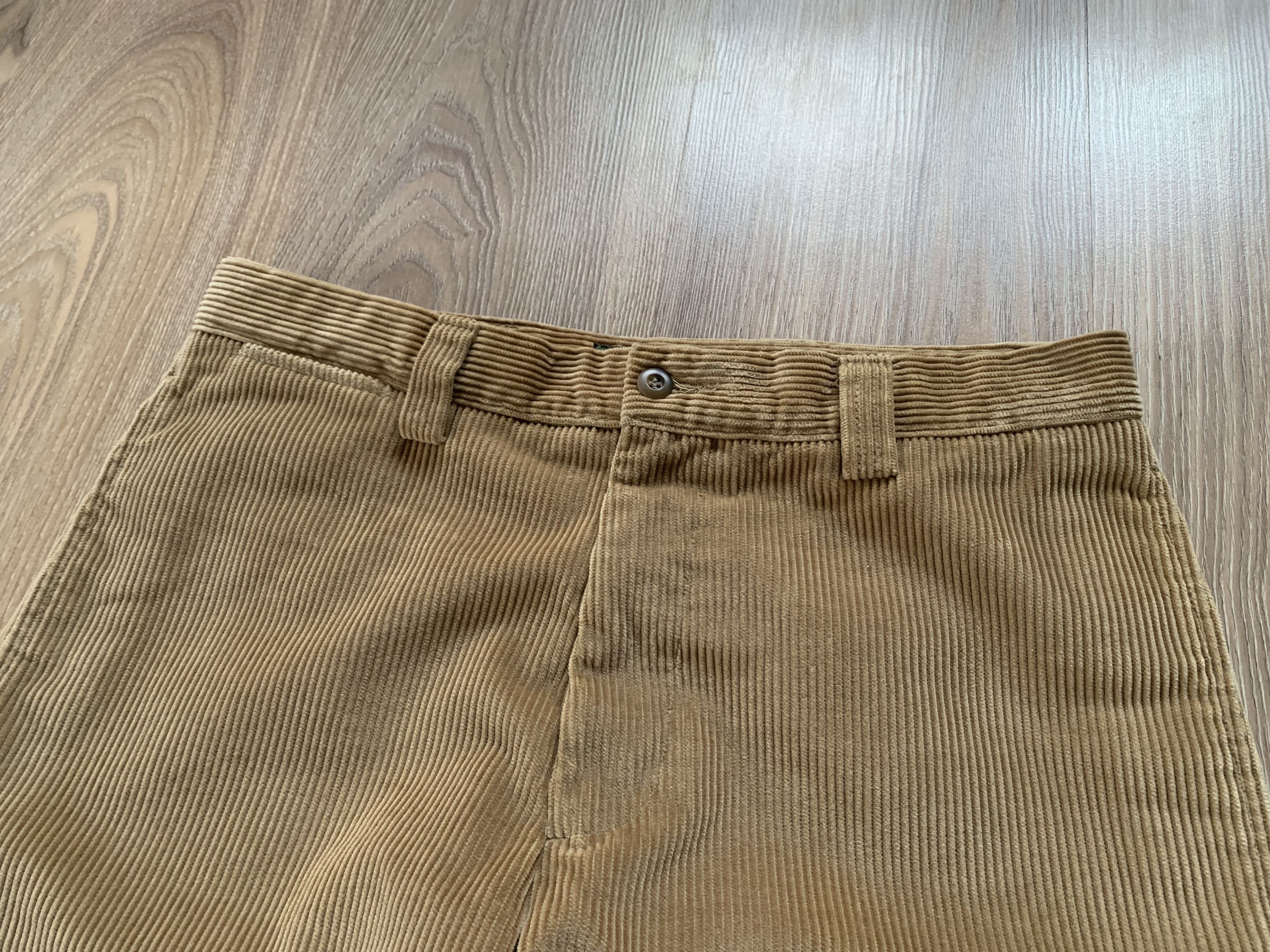 Dockers Mens Vintage Dockers Khaki Corduroy Pants Trousers Size US 32 / EU 48 - 4 Thumbnail