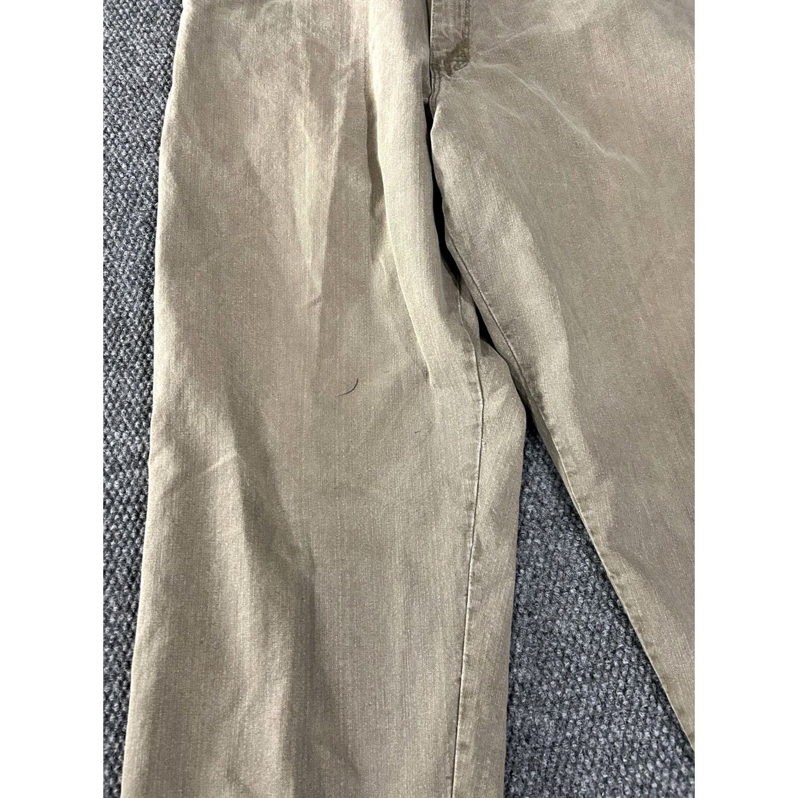 Wrangler Wrangler Carpenter Pants Mens 38x31 Beige Cotton Workwear Pants 100% Cotton Flat Front Straight Leg Size US 36 / EU 52 - 3 Thumbnail