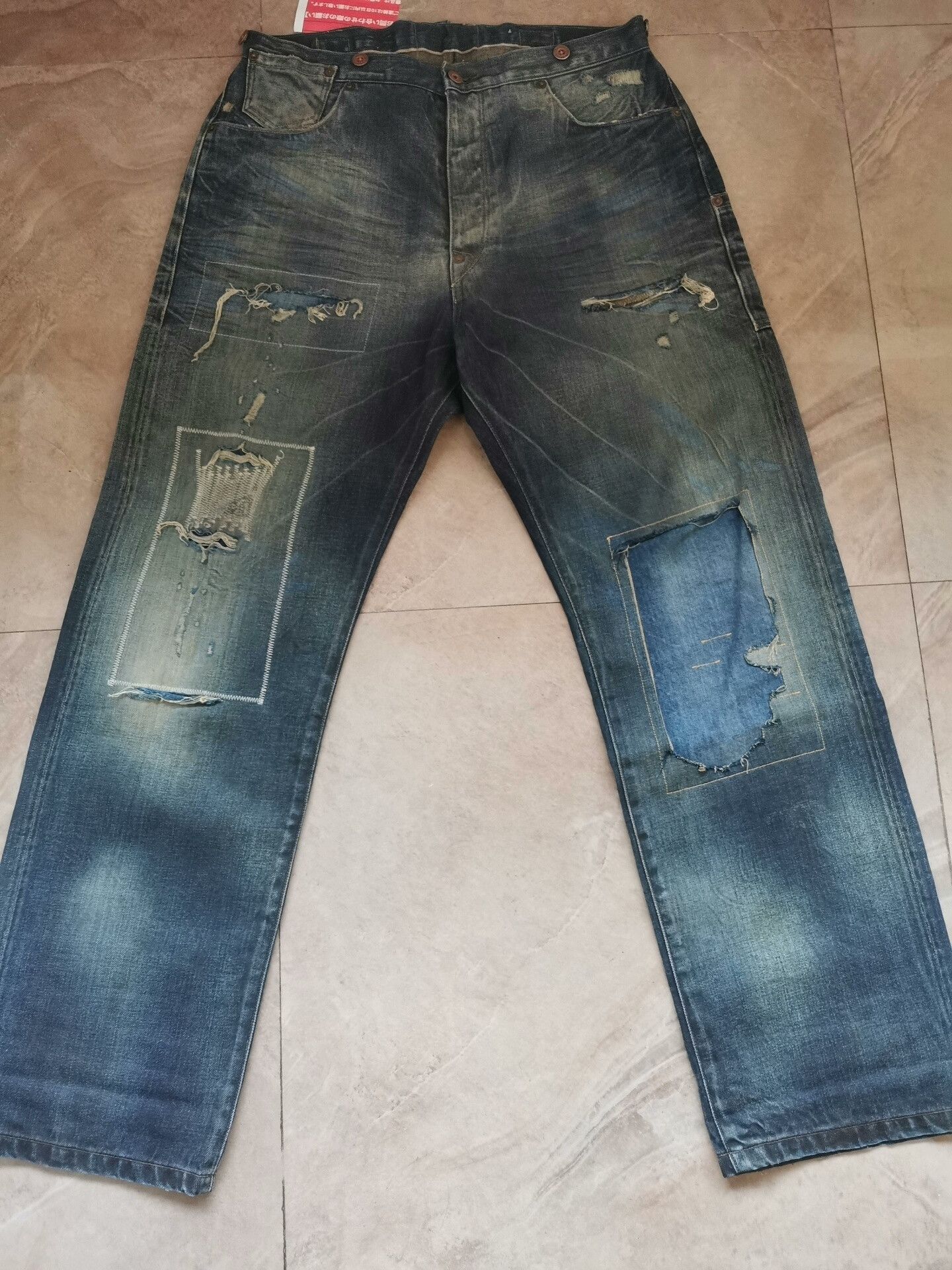 LVC Levi's LVC 1886 Nevada Patch Denim Size US 34 / EU 50 - 1 Thumbnail