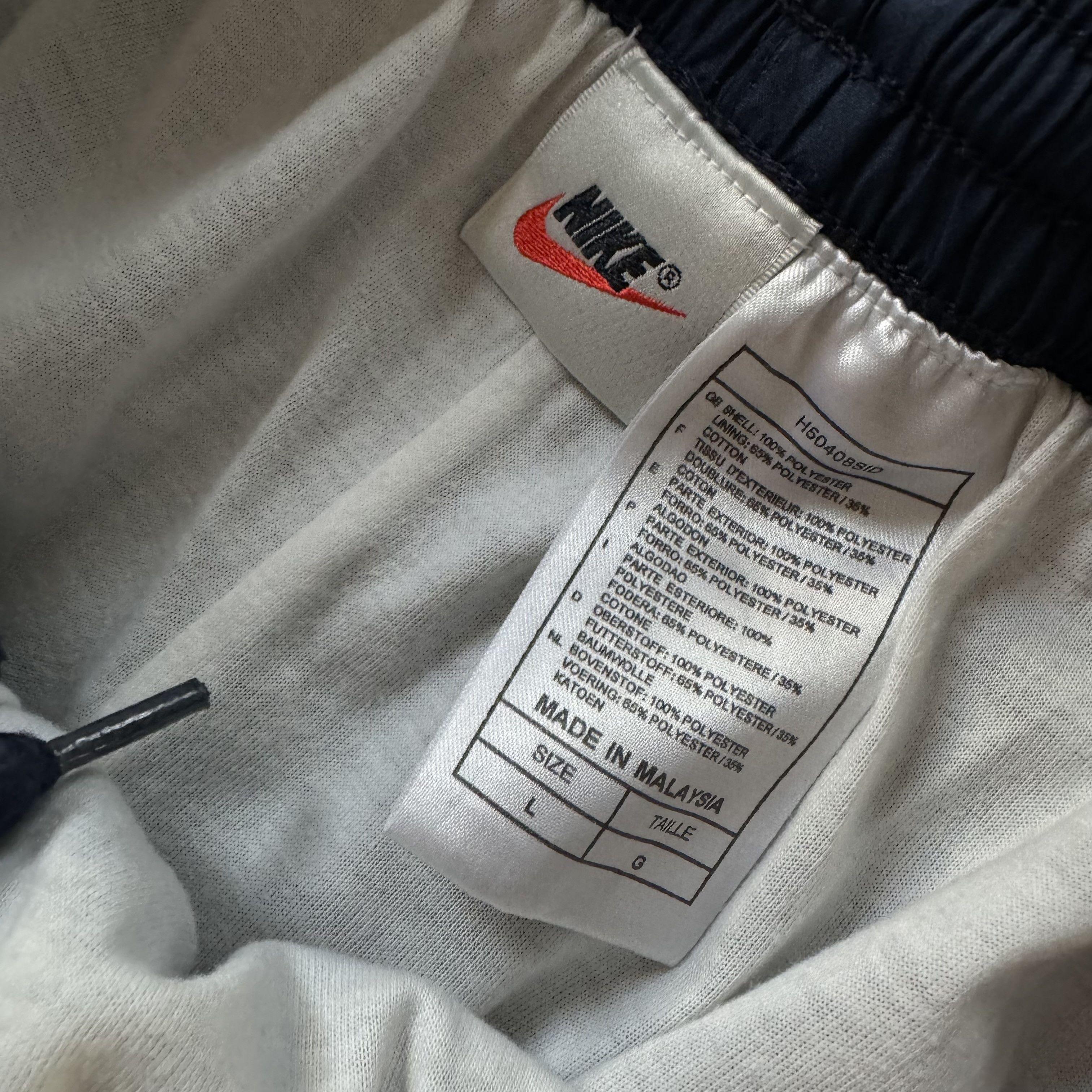 Nike × Vintage NIKE 90S NYLON TRACK PANT VINTAGE RETRO STYLE Y2K Size US 34 / EU 50 - 4 Thumbnail