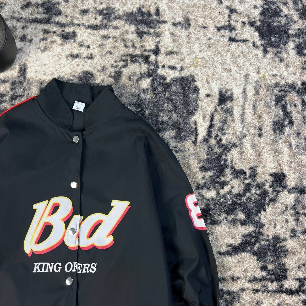 Budweiser Budweiser Beer Vintage Y2K Big Logo Button Up Jacket Size US XL / EU 56 / 4 - 3 Thumbnail