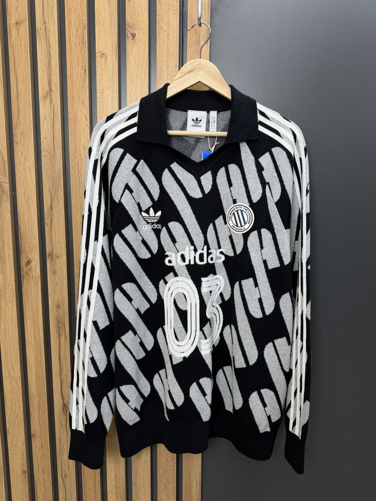 Adidas Adidas Adicolor Blokecore Polo Black Jersey Unisex Size US M / EU 48-50 / 2 - 2 Thumbnail