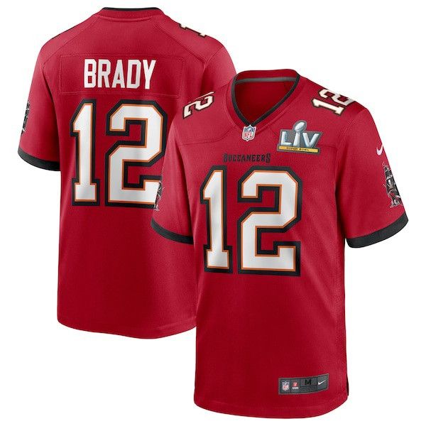 NFL Nike Tom Brady Buccaneers Super Bowl LV Game Jersey Large Size US L / EU 52-54 / 3 - 1 Thumbnail