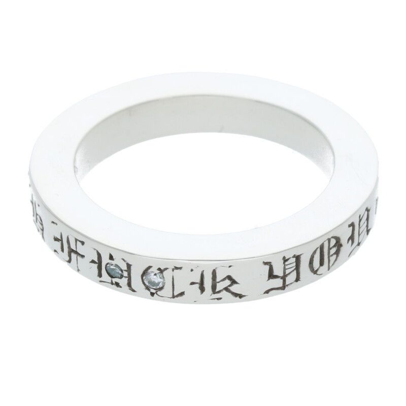 Silver/2P diamond ring 3mm SPACER FUCKYOU DIA/3mm spacer fuck you