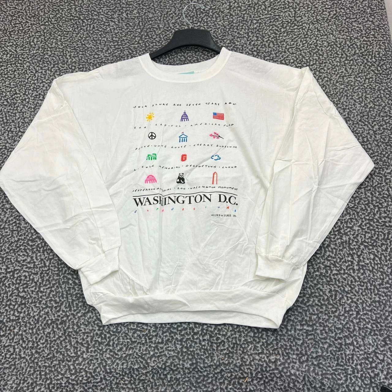 Other Vintage Washington DC Shirt Men L/XL Cotton Republic Size US XL / EU 56 / 4 - 1 Thumbnail