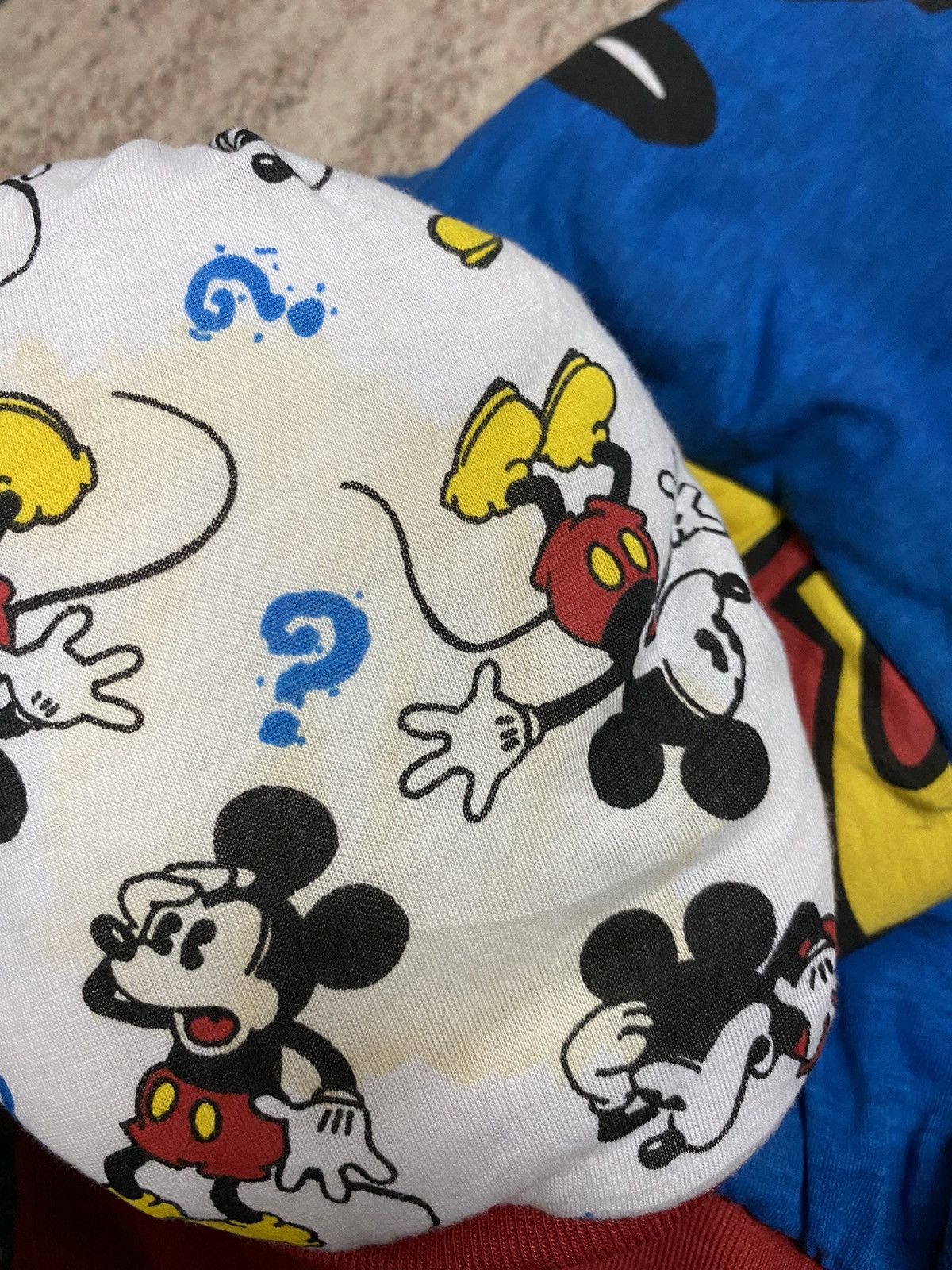 Mickey Mouse Vtg 90s Mickey and co. Reversible Puffer Sweatshirt Size US L / EU 52-54 / 3 - 11 Thumbnail