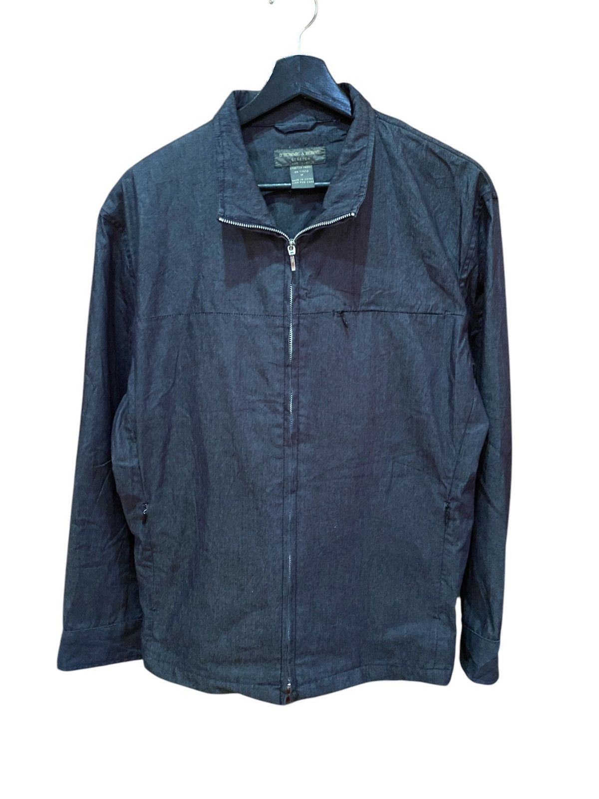Japanese Brand D’Homme à Homme Stretch Fabric Jacket - Sleek Modern Style Size US M / EU 48-50 / 2 - 1 Thumbnail