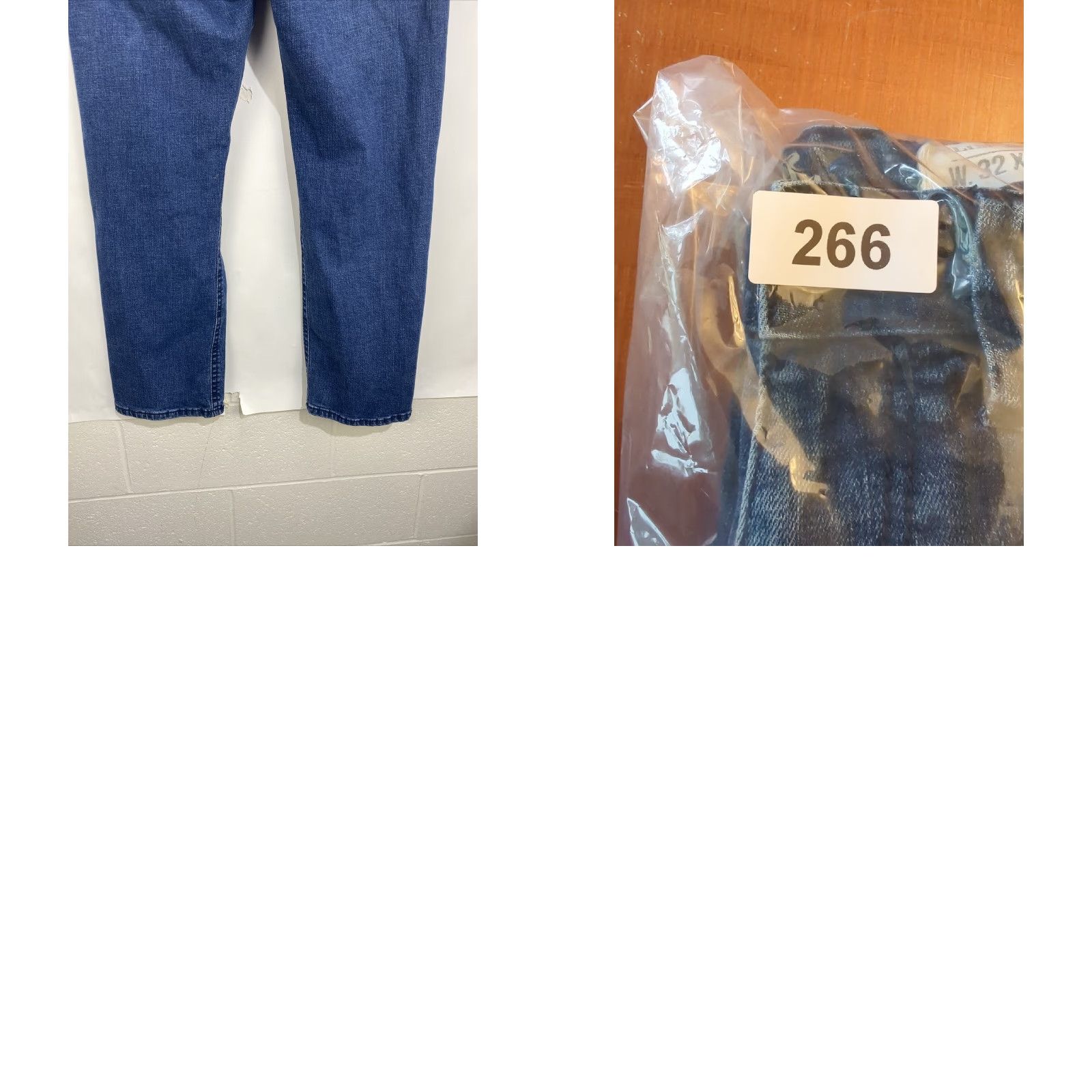 Denime TK Axel Slim Stretch Boot Cut Jeans Mens 32x30 Light Blue Denim Wash Pants Slim Fit 5-Pocket Zip Button Regular Rise Mid Modern Size US 32 / EU 48 - 9 Thumbnail
