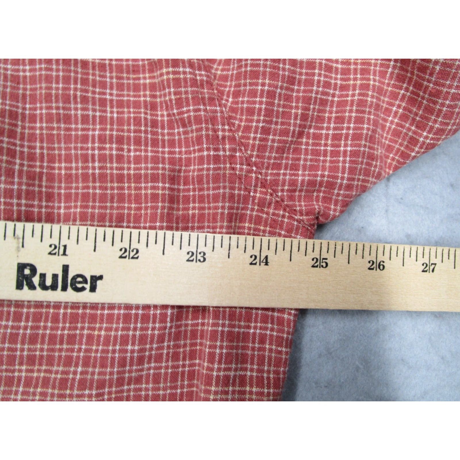 Patagonia PATAGONIA Shirt Mens XL Red Button-Up Back Step Organic Cotton Hemp Short Sleeve Geometric Vintage No Size US XL / EU 56 / 4 - 7 Thumbnail