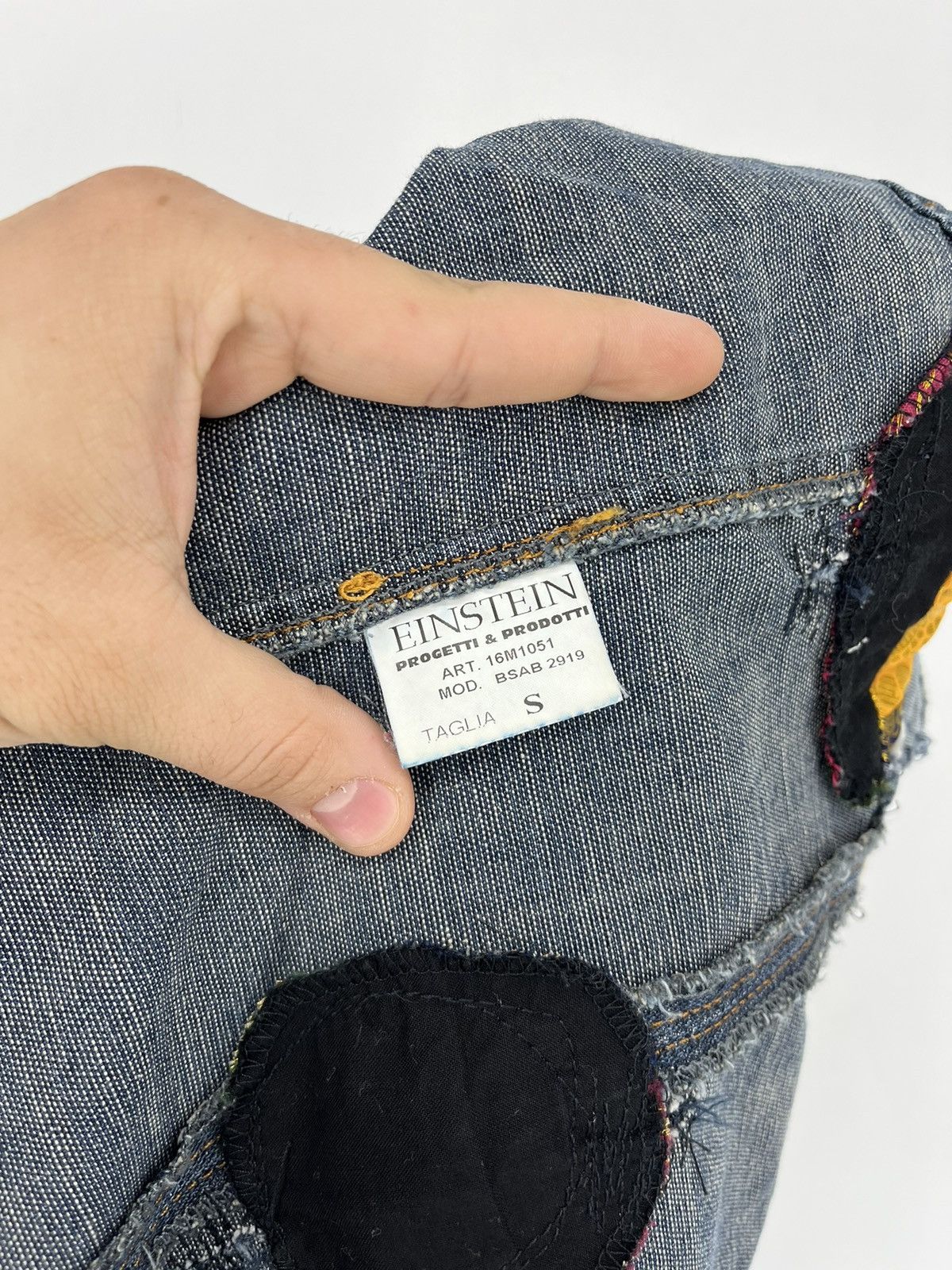 Bray Steve Alan × Japanese Brand Progetti & Prodotti Bray Vintage Y2K Denim Jacket Size S / US 4 / IT 40 - 17 Thumbnail