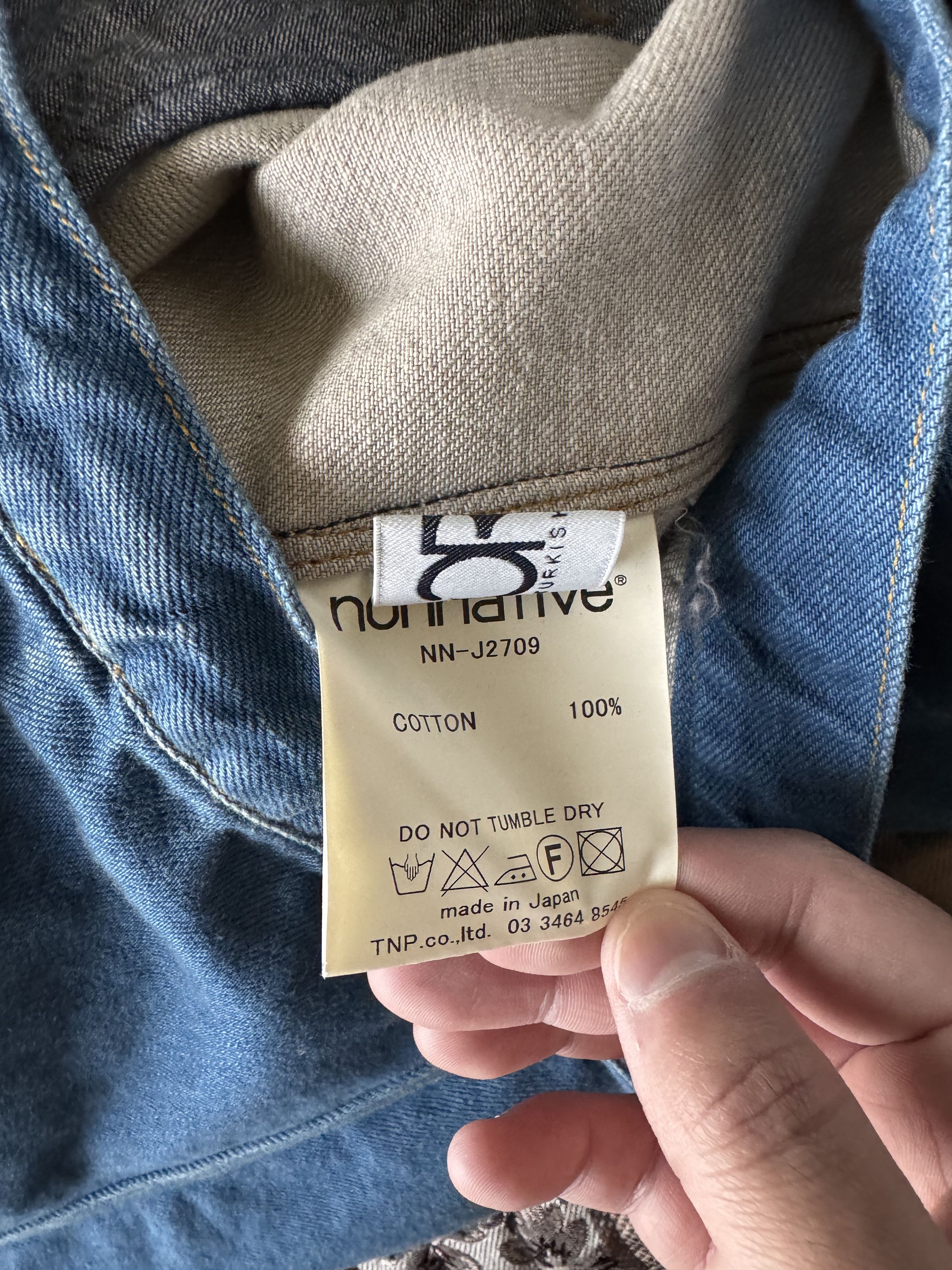 Nonnative Nonnative Blue Denim Jacket (MADE IN JAPAN) Size US M / EU 48-50 / 2 - 9 Thumbnail