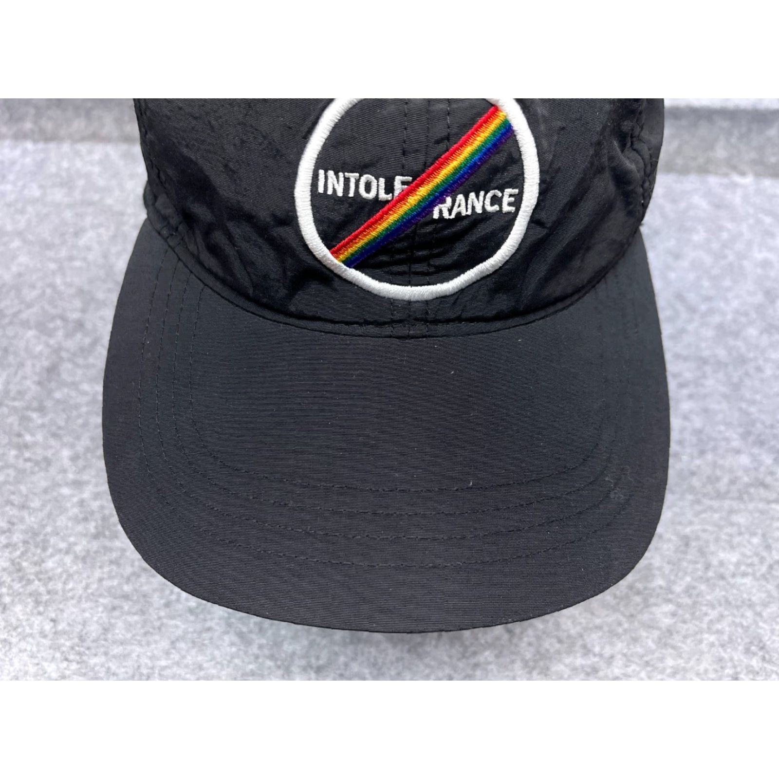Kenneth Cole KENNETH COLE Hat Cap Strap Back One Size Black Nylon Knit Logo Outdoor Casual Baseball Cap Mens Womens Adults Size ONE SIZE - 3 Thumbnail
