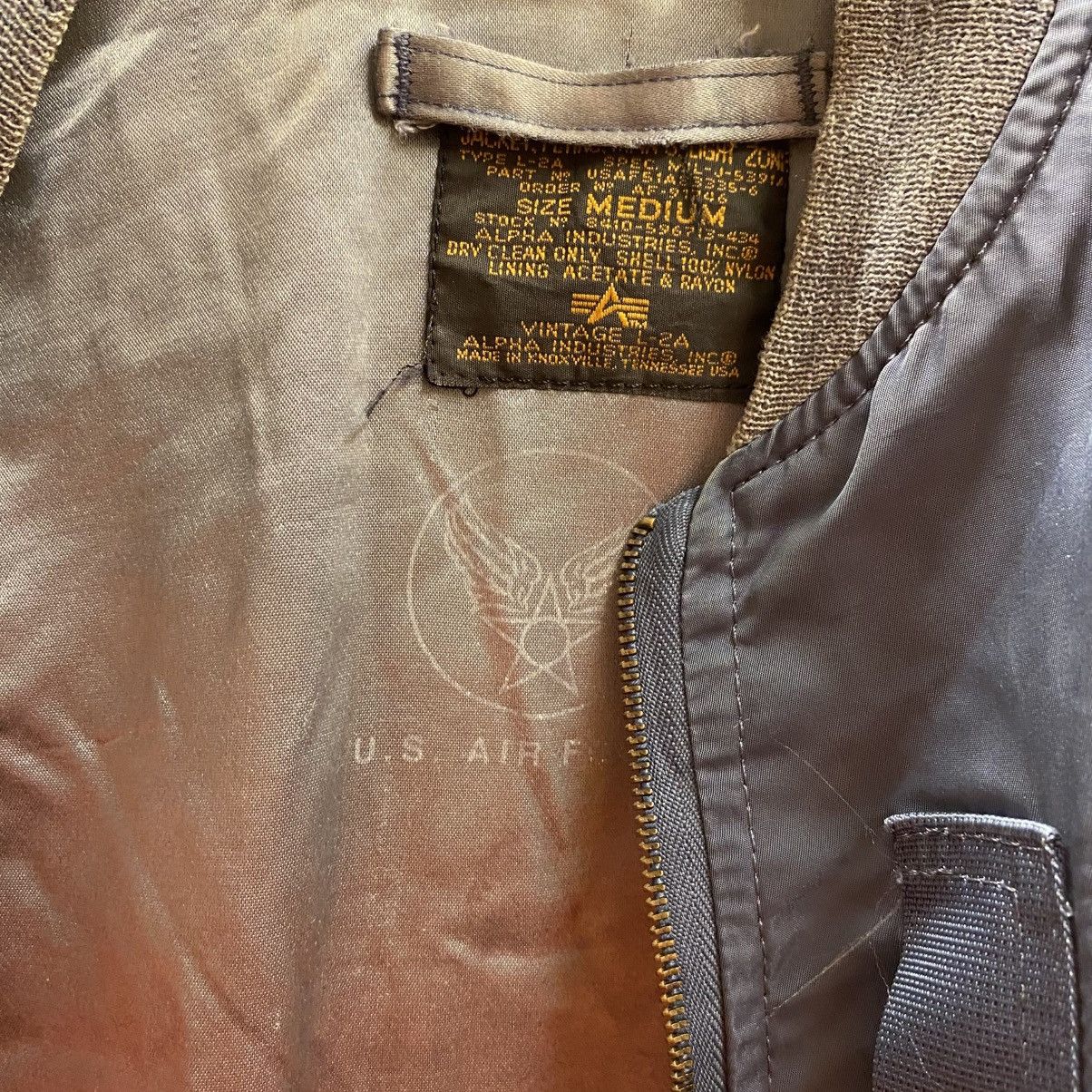Japan Blue ALPHA INDUSTRIES L2A Size US M / EU 48-50 / 2 - 4 Thumbnail