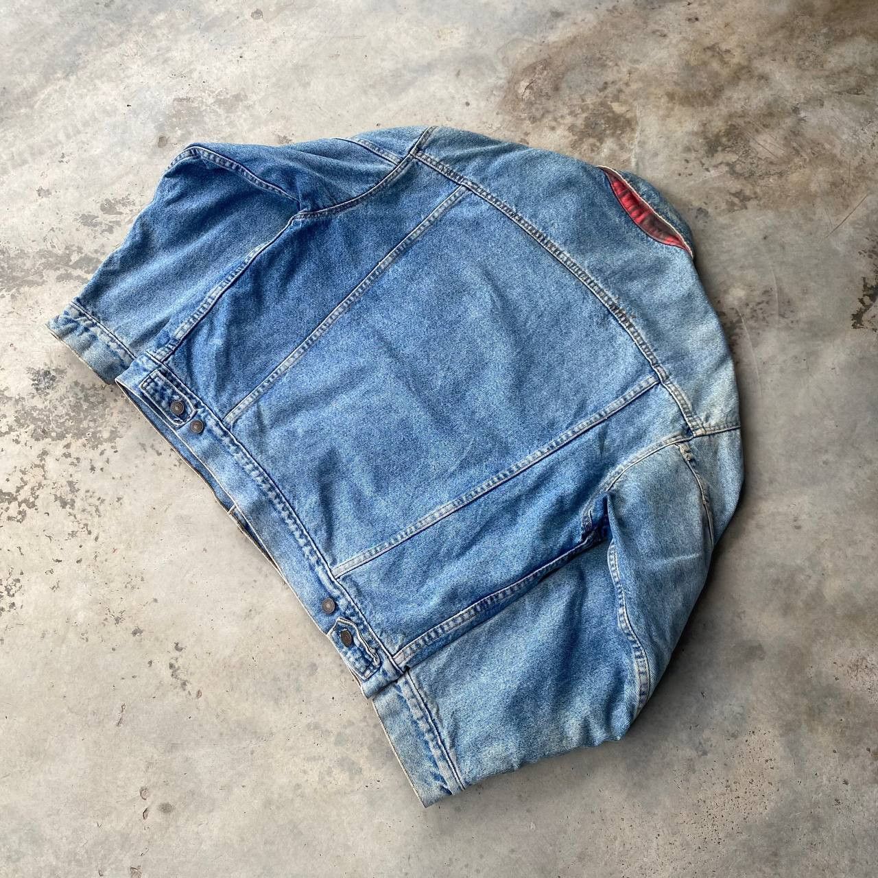 Levi's Vintage Clothing Vintage 90s Levi’s Blanket Lined Denim Trucker Jacket USA Size US M / EU 48-50 / 2 - 9 Thumbnail