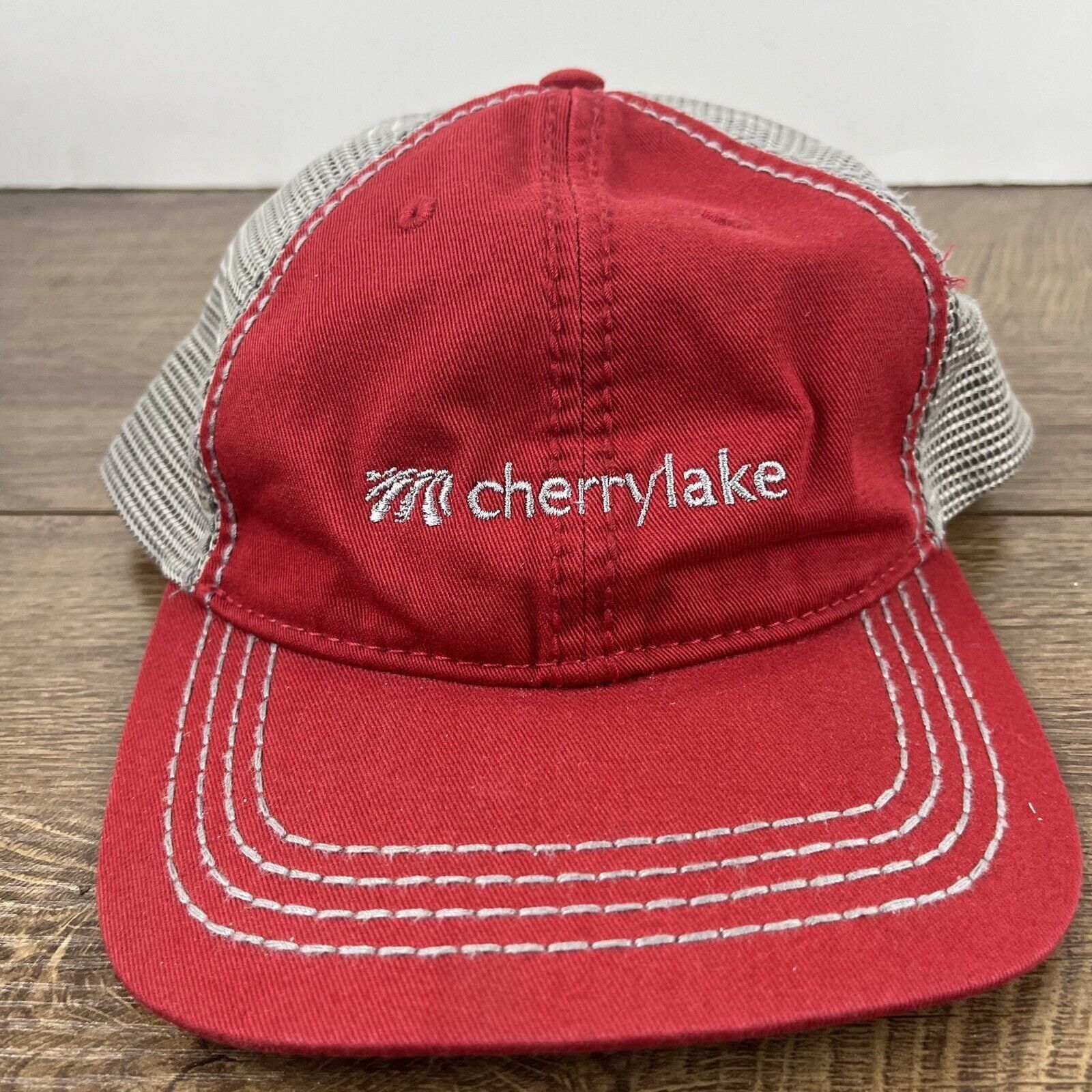Other Cherry Lake Hat Cherry Lake Cap Adjustable Hat Red Hat Adult Size ONE SIZE - 5 Thumbnail