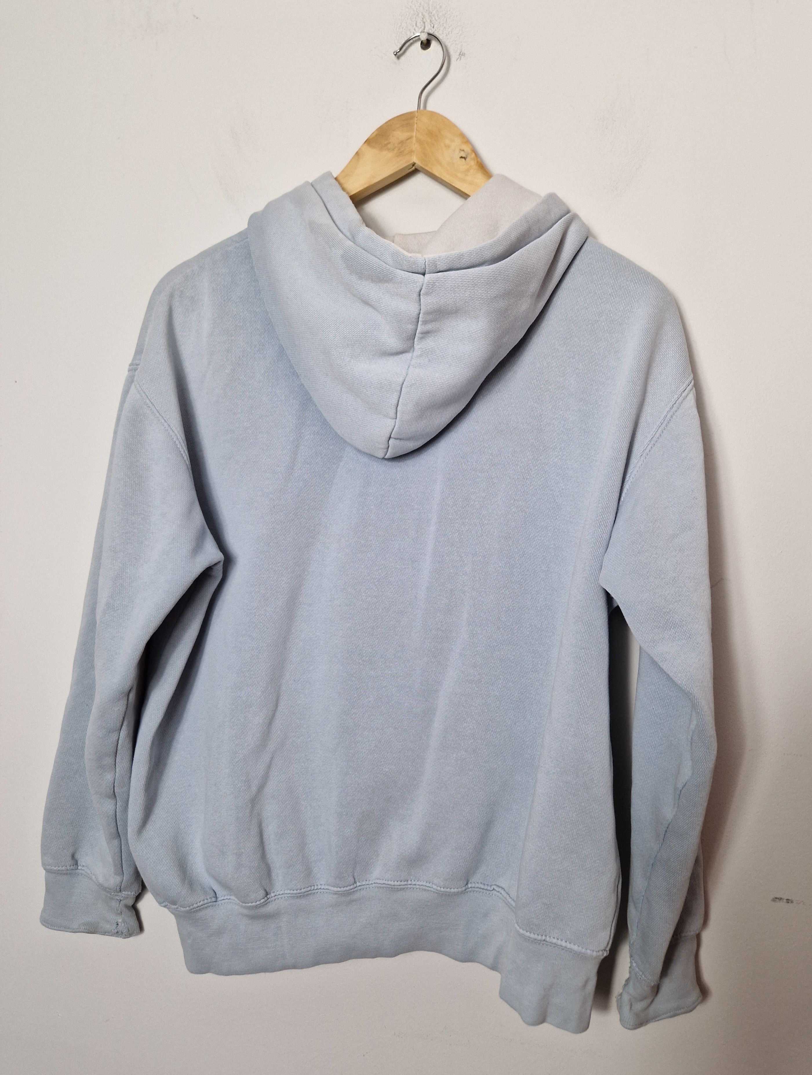 Vintage vintage boxy baby blue New York y2k hoodie Size US L / EU 52-54 / 3 - 10 Thumbnail