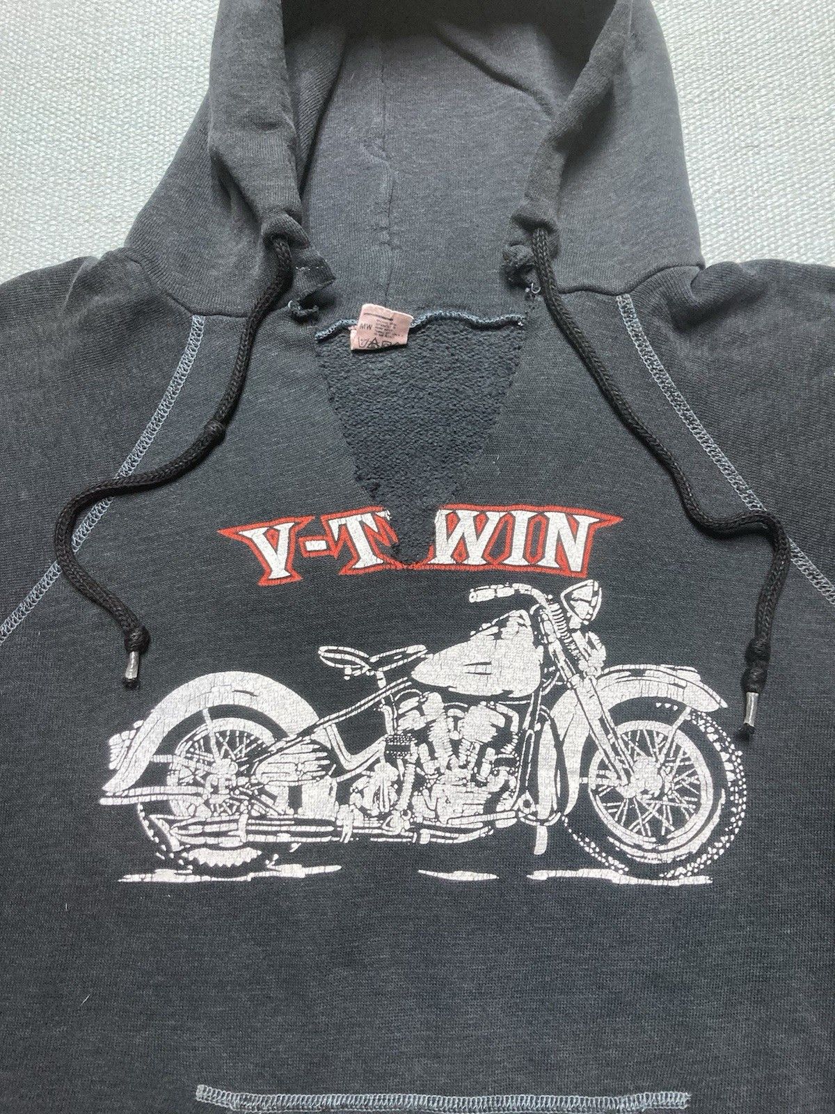 Vintage 70s Harley Davidson hoodie V twin Detroit sportswear medium Size US M / EU 48-50 / 2 - 3 Thumbnail