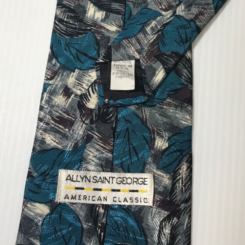 Other Allyn Saint George American Classic Floral Necktie Size ONE SIZE - 3 Thumbnail