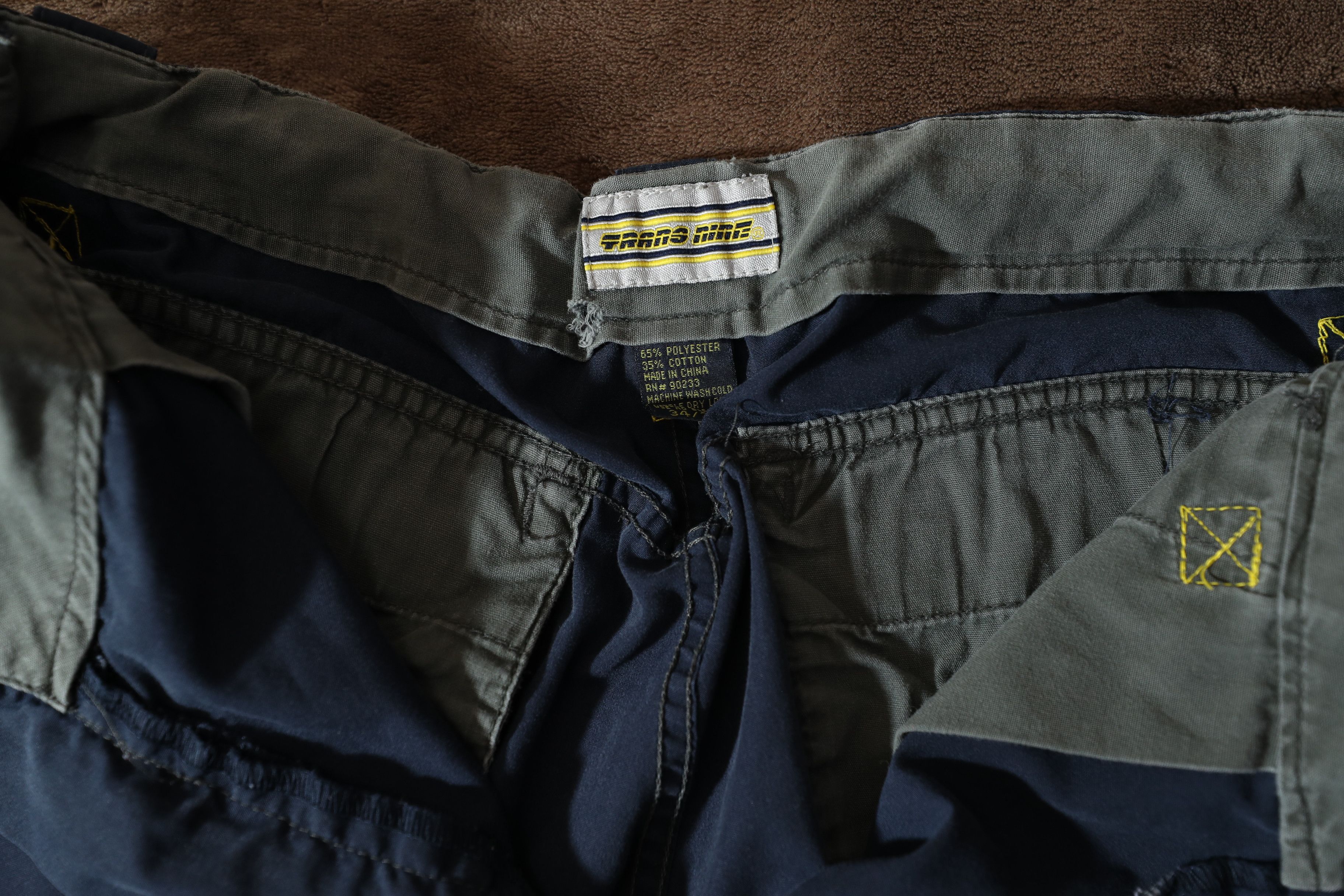Vintage Vintage Transnine Raver Cargo Pants (34/30) Size US 34 / EU 50 - 15 Thumbnail