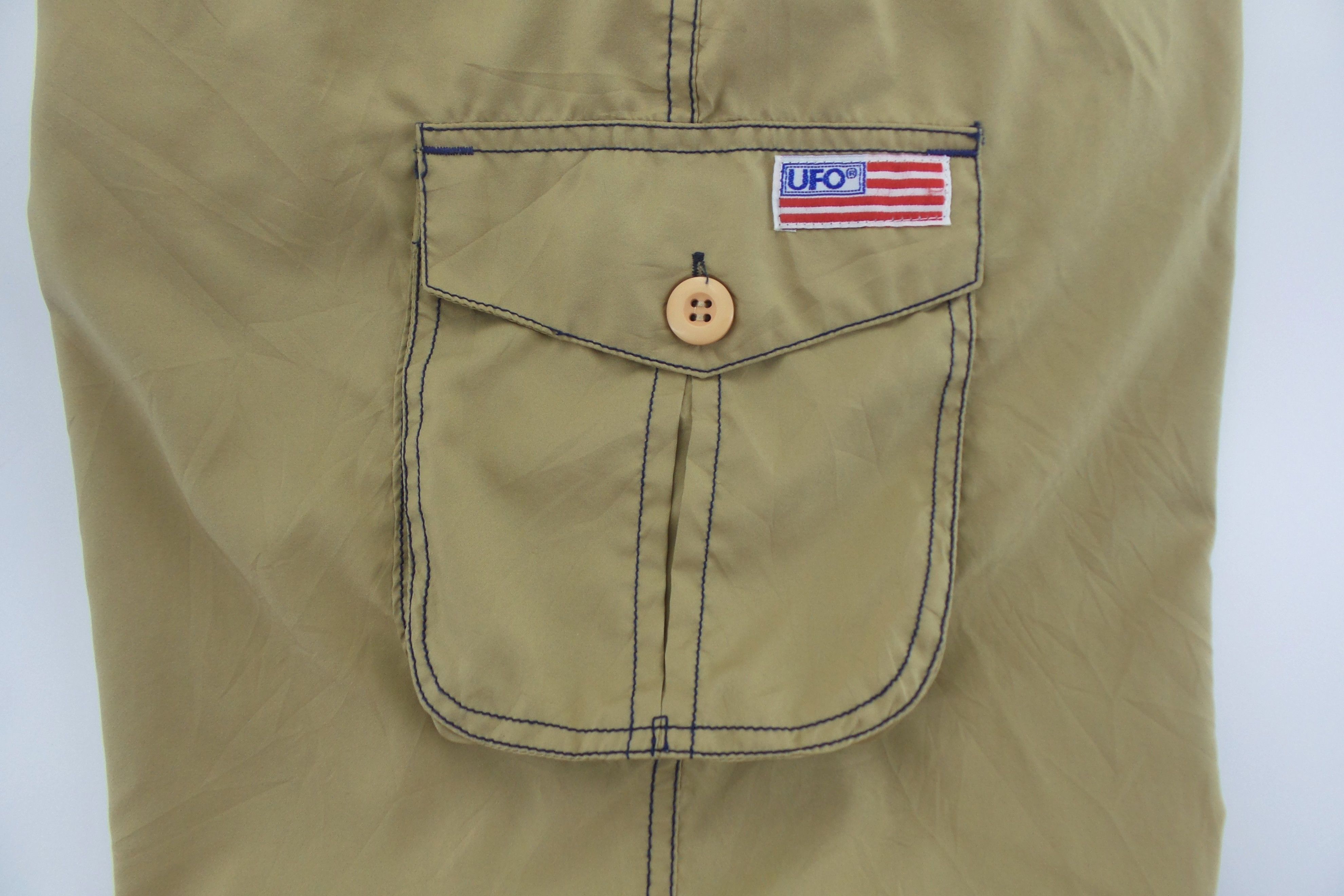 Japanese Brand UFO Cargo Pants W32xL41 Size US 32 / EU 48 - 5 Thumbnail