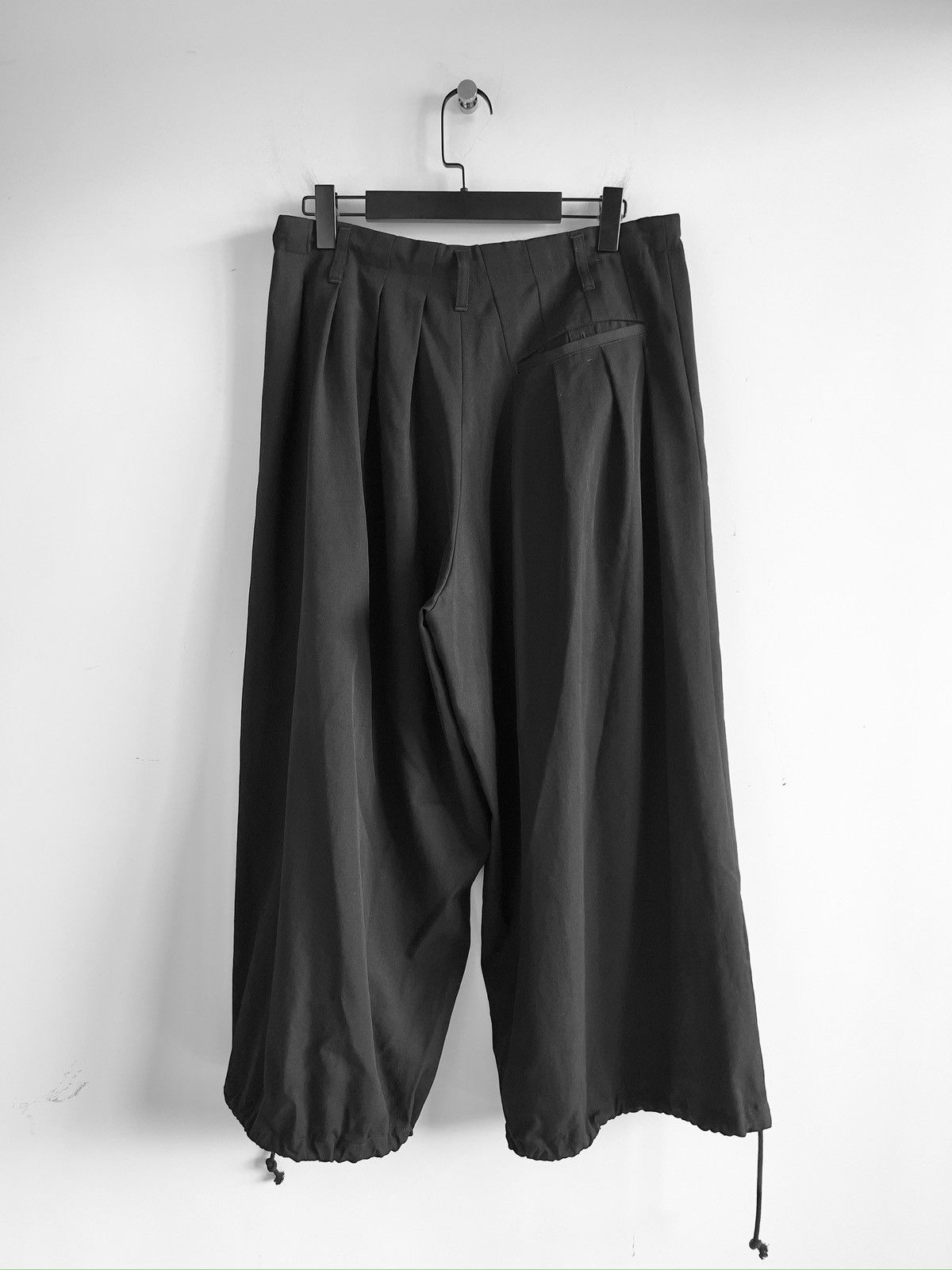 Yohji Yamamoto Yohji Yamamoto Pour Homme W/Gabardine Fastener Balloon pants Size US 32 / EU 48 - 2 Thumbnail
