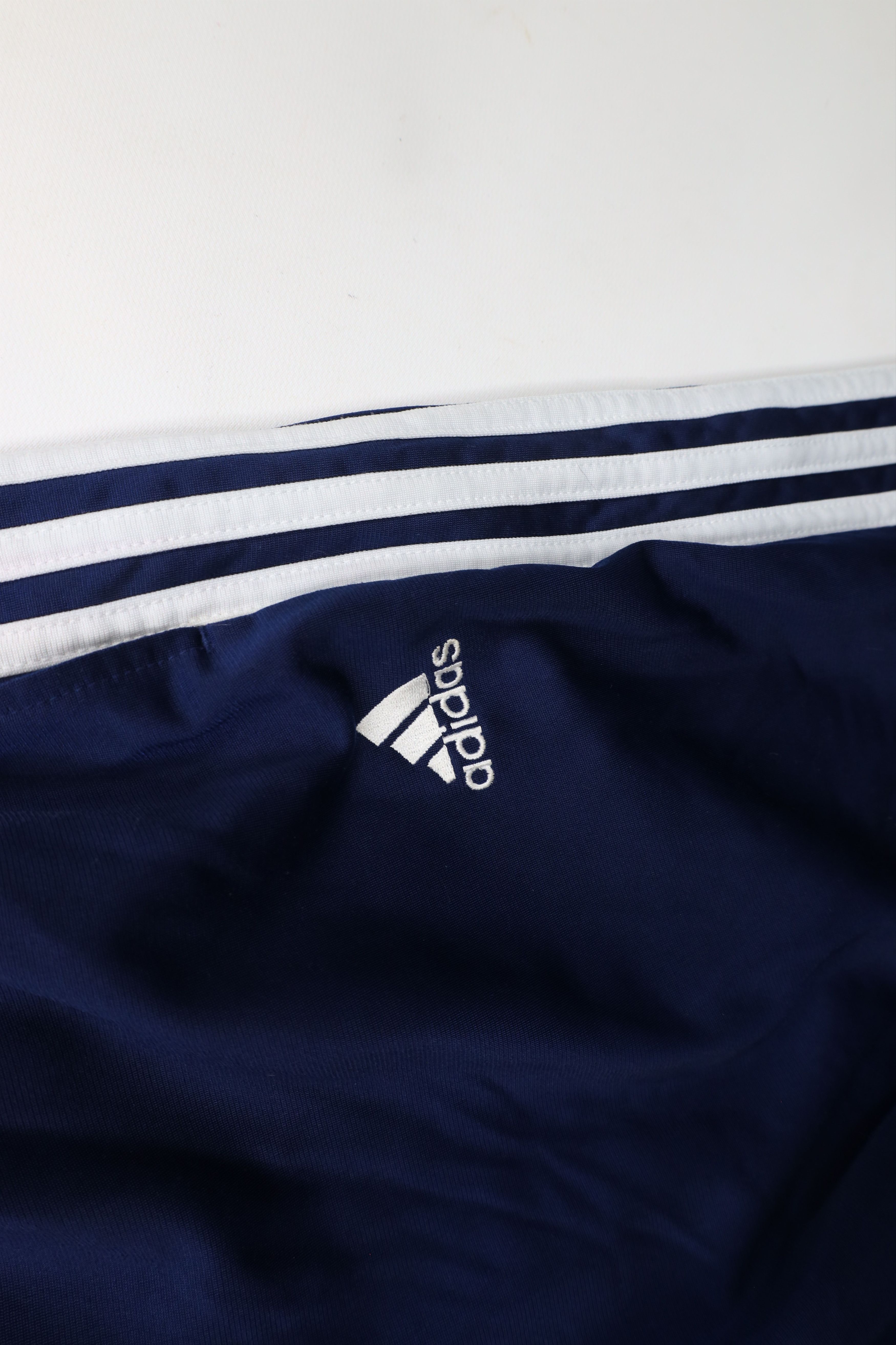 Adidas × Vintage Vintage 90s Adidas Spell Out Wide Leg Tearaway Pants Blue Size US 32 / EU 48 - 8 Thumbnail