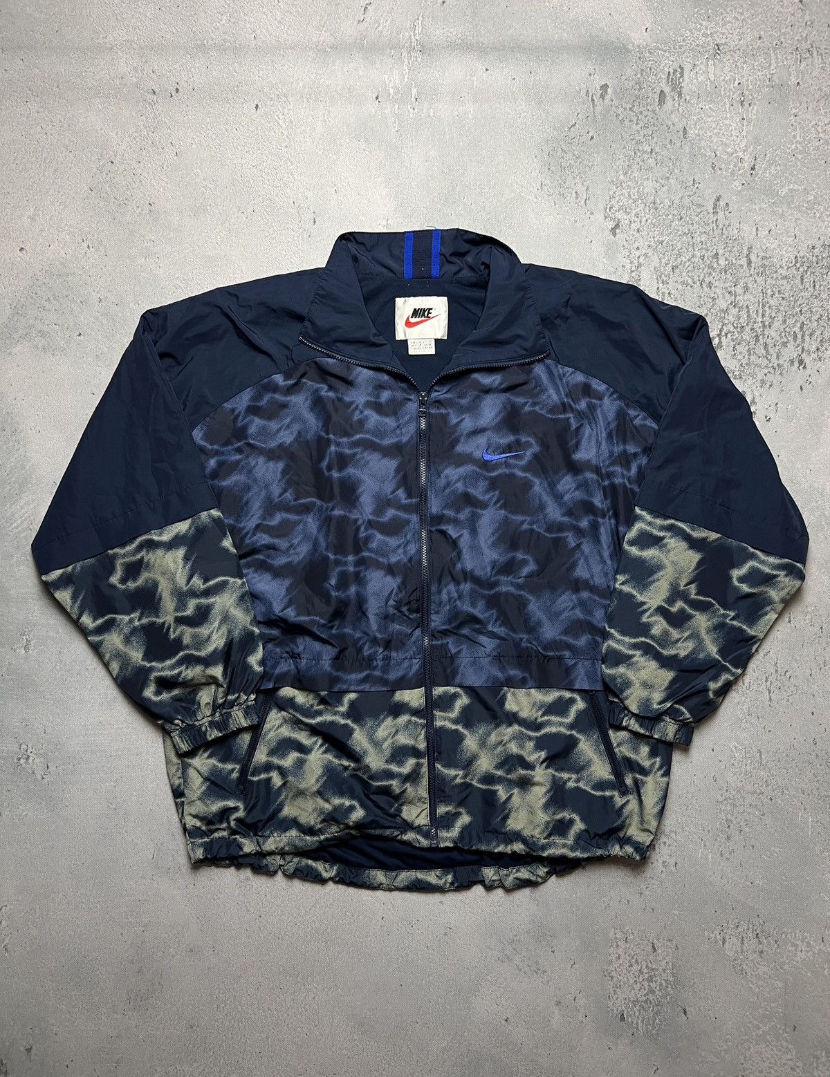 Nike Nike Vintage Big Logo Track Jacket Swoosh Zip-Up y2k 90s USA Size US L / EU 52-54 / 3 - 10 Thumbnail