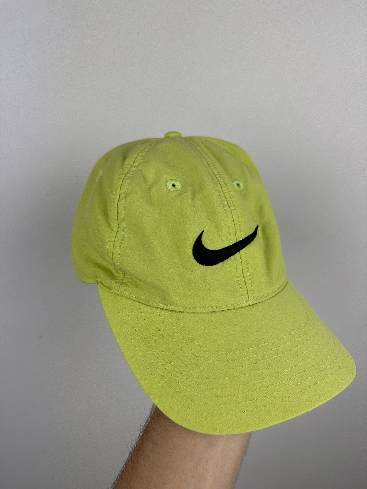 Nike × Vintage Vintage 90’s Nike Swoosh Y2K Cap Size ONE SIZE - 4 Thumbnail