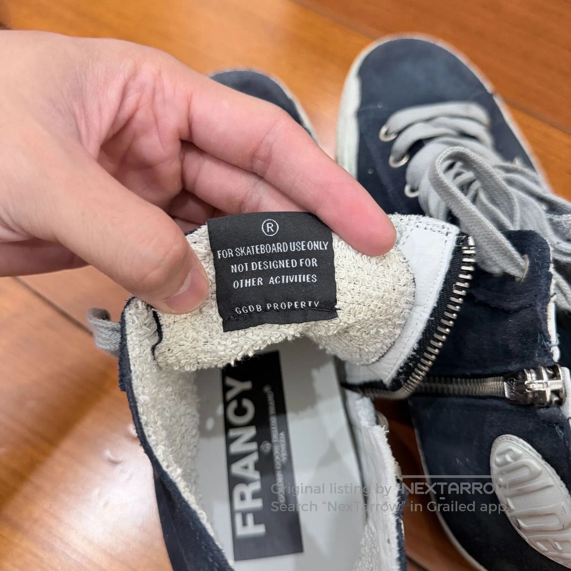 Golden Goose Golden Goose Francy Distressed High. Size US 7 / EU 40 - 3 Thumbnail