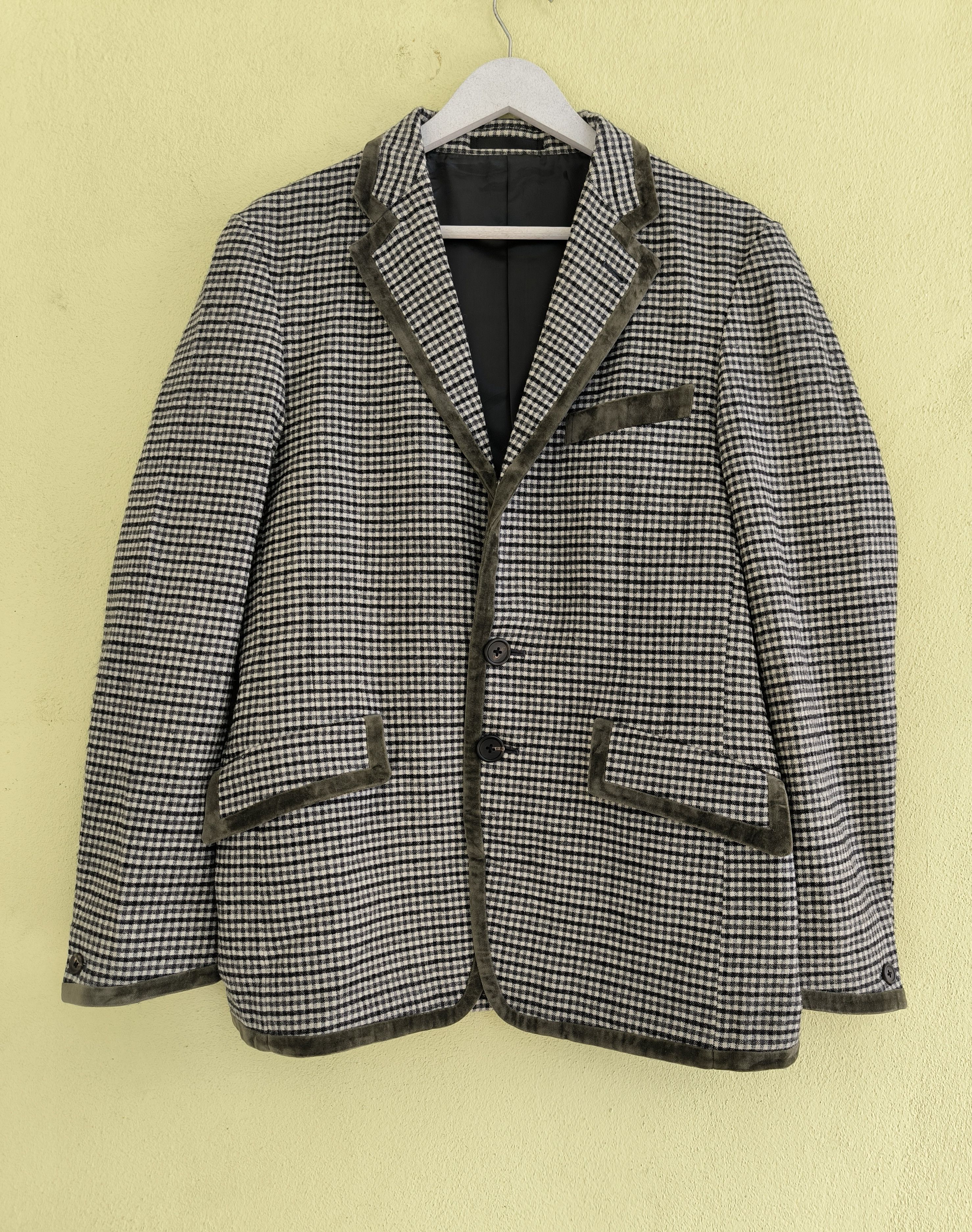 Paul Smith PAUL SMITH checkered stylish coat Size US M / EU 48-50 / 2 - 1 Thumbnail