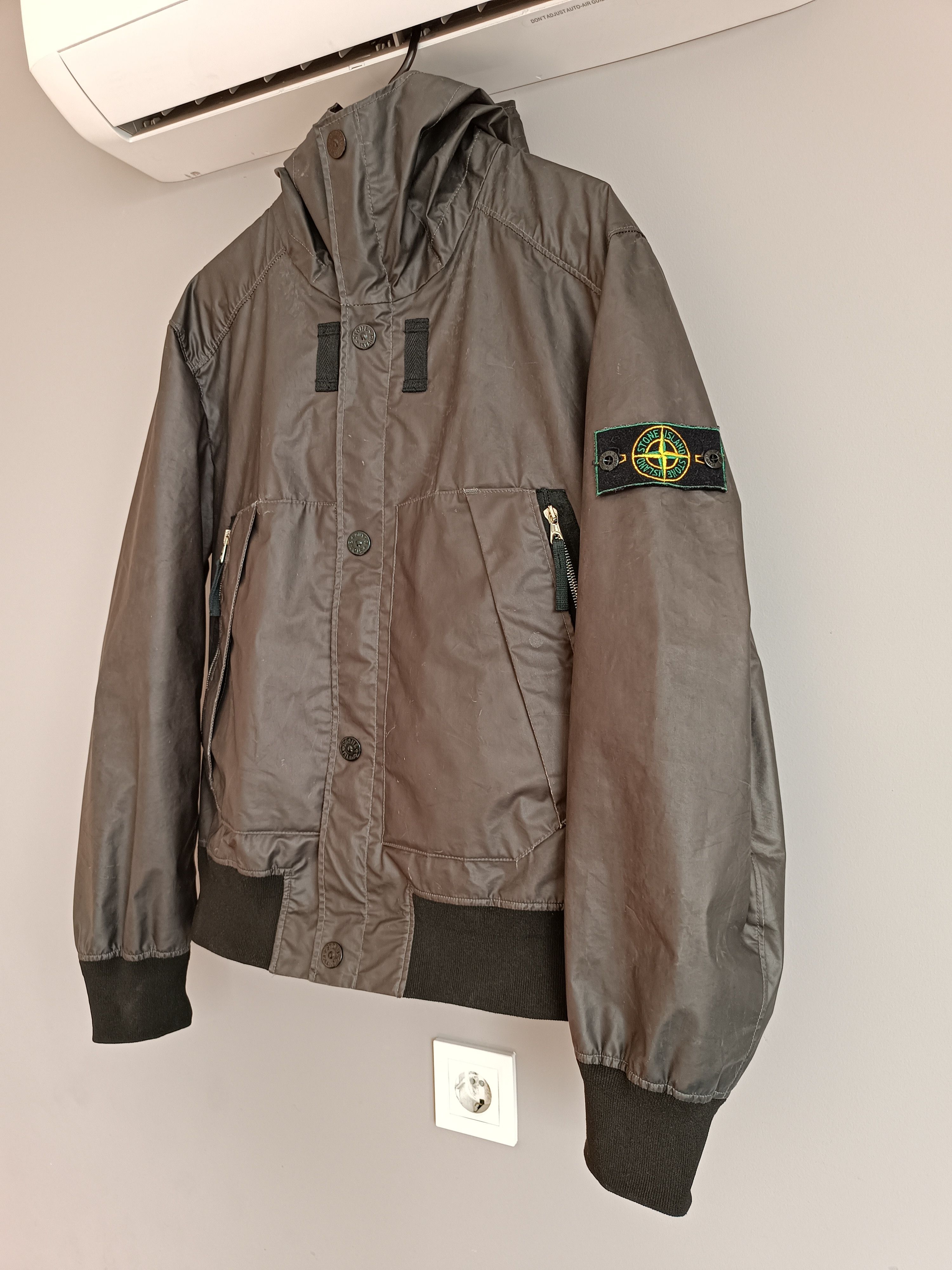 Massimo Osti Stone Island Brown Heat Reactive 2010 Jacket M size Size US M / EU 48-50 / 2 - 9 Thumbnail