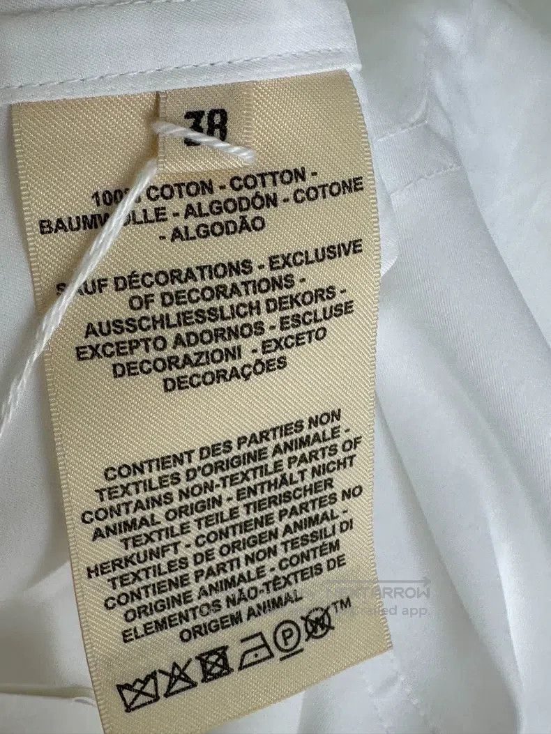 Hermes Hermes White pleated long sleeve shirt dress Size XS / US 0-2 / IT 36-38 - 4 Thumbnail