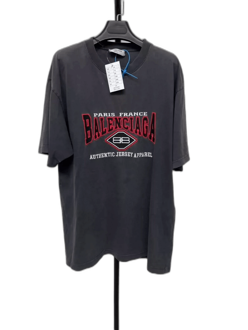 Balenciaga Batman Logo Short Sleeve T-Shirt
