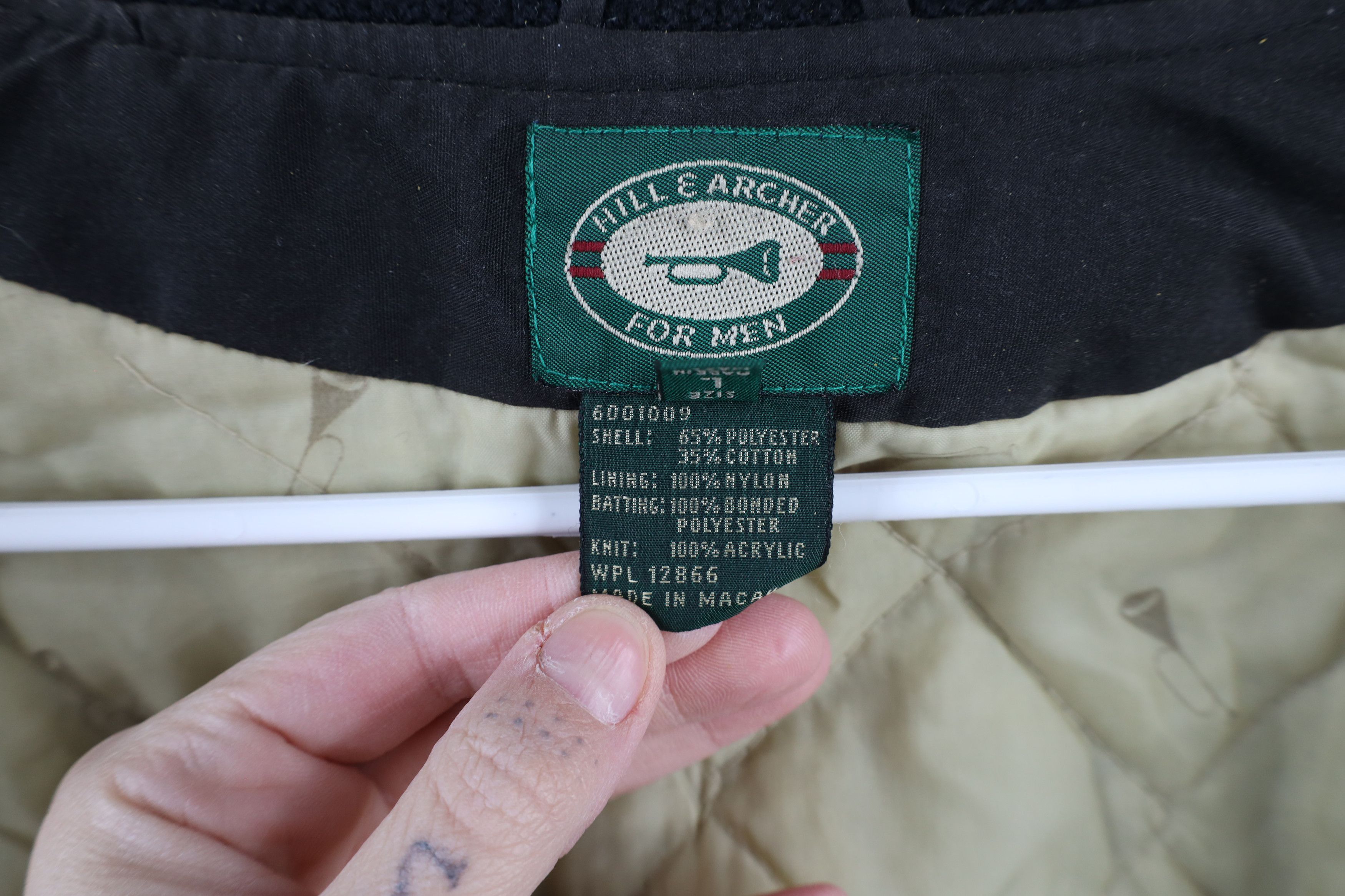 Vintage Vintage 90s Streetwear Quilted Catalina Bomber Jacket Black Size US L / EU 52-54 / 3 - 11 Thumbnail