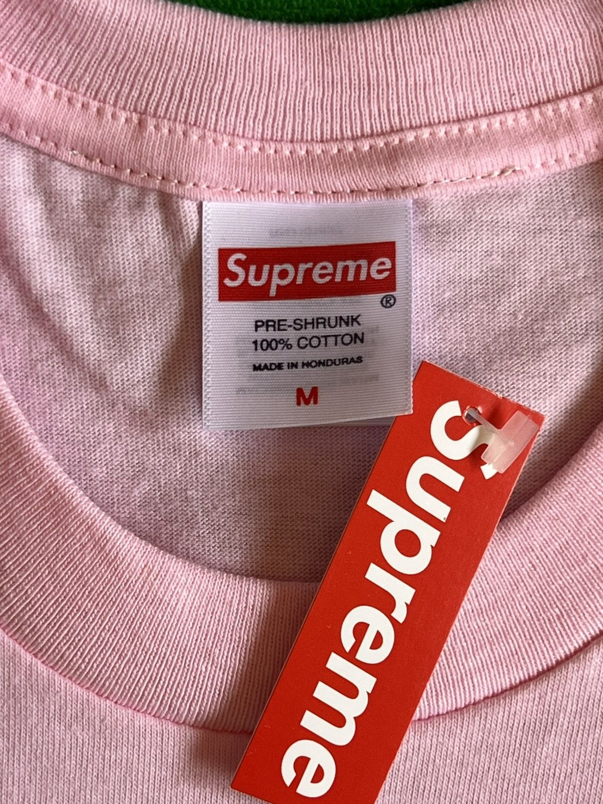M Supreme Bear Tee 2025 light pink teddy cry tears peluche