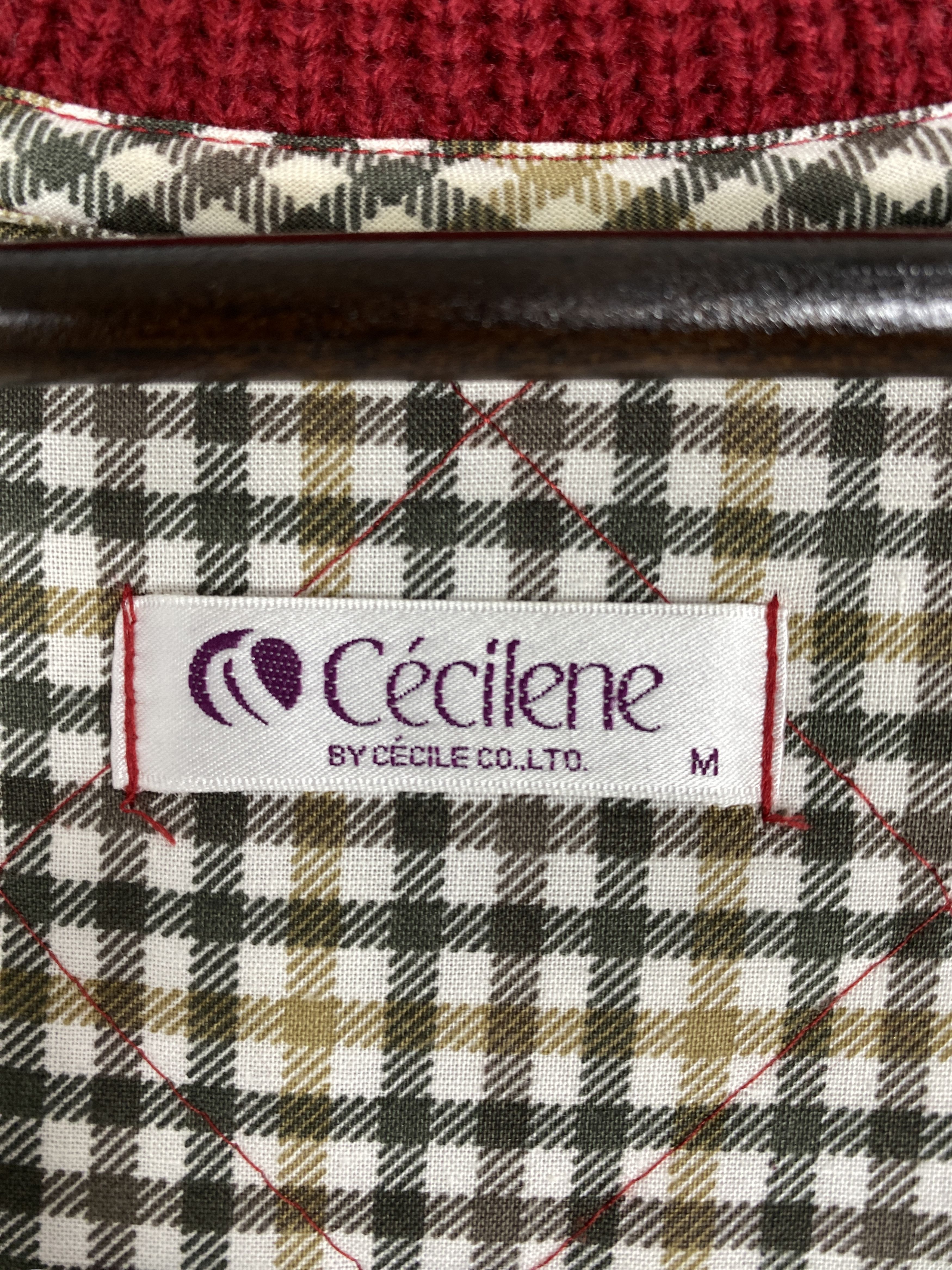 Japanese Brand Vintage Cecilene Flannel Lining Jacket J2296 Size US S / EU 44-46 / 1 - 9 Thumbnail