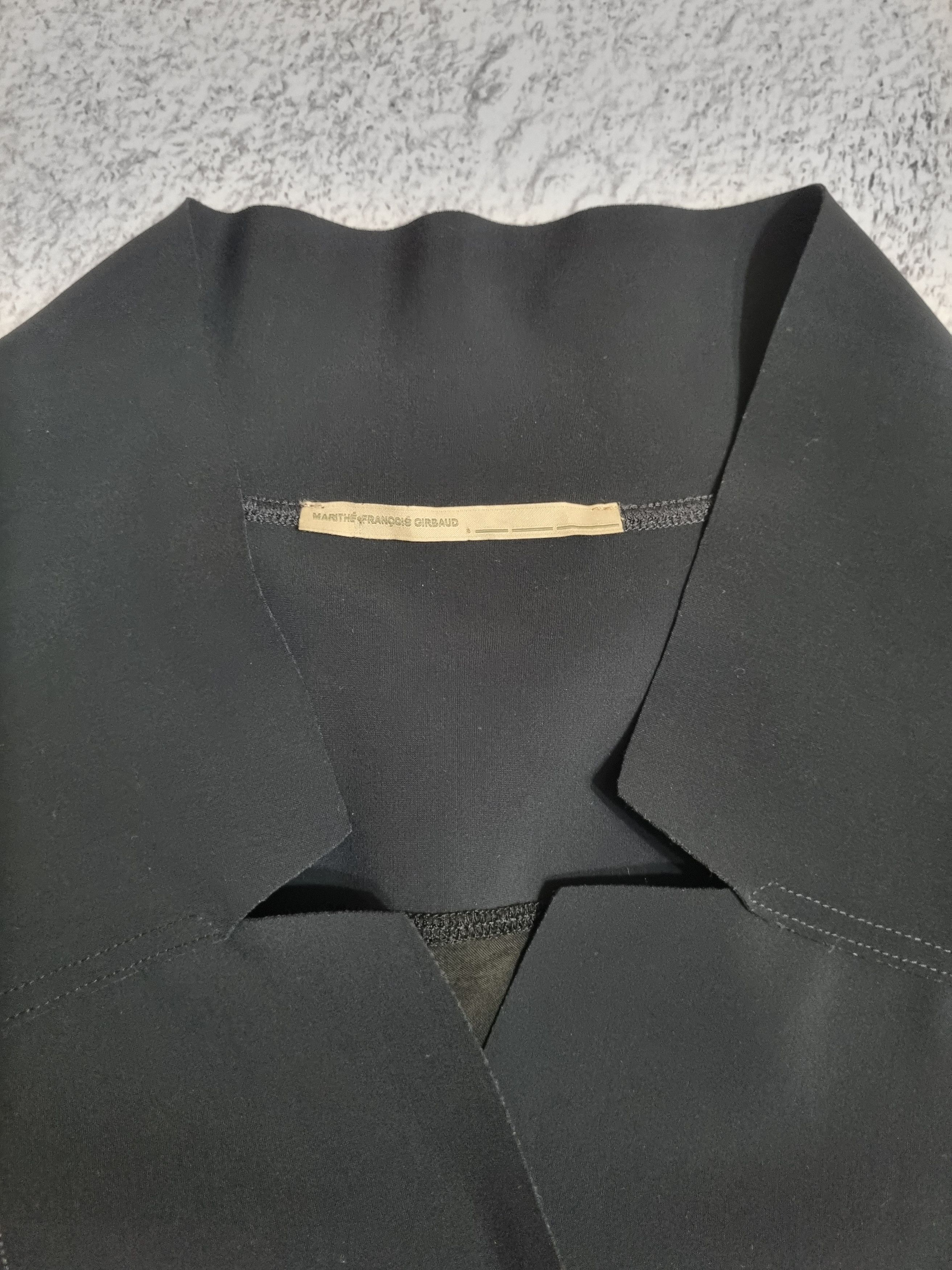 Marithe + Francois Girbaud Marithé + François Girbaud Avant Garde Blouse Vest Size L / US 10 / IT 46 - 6 Thumbnail