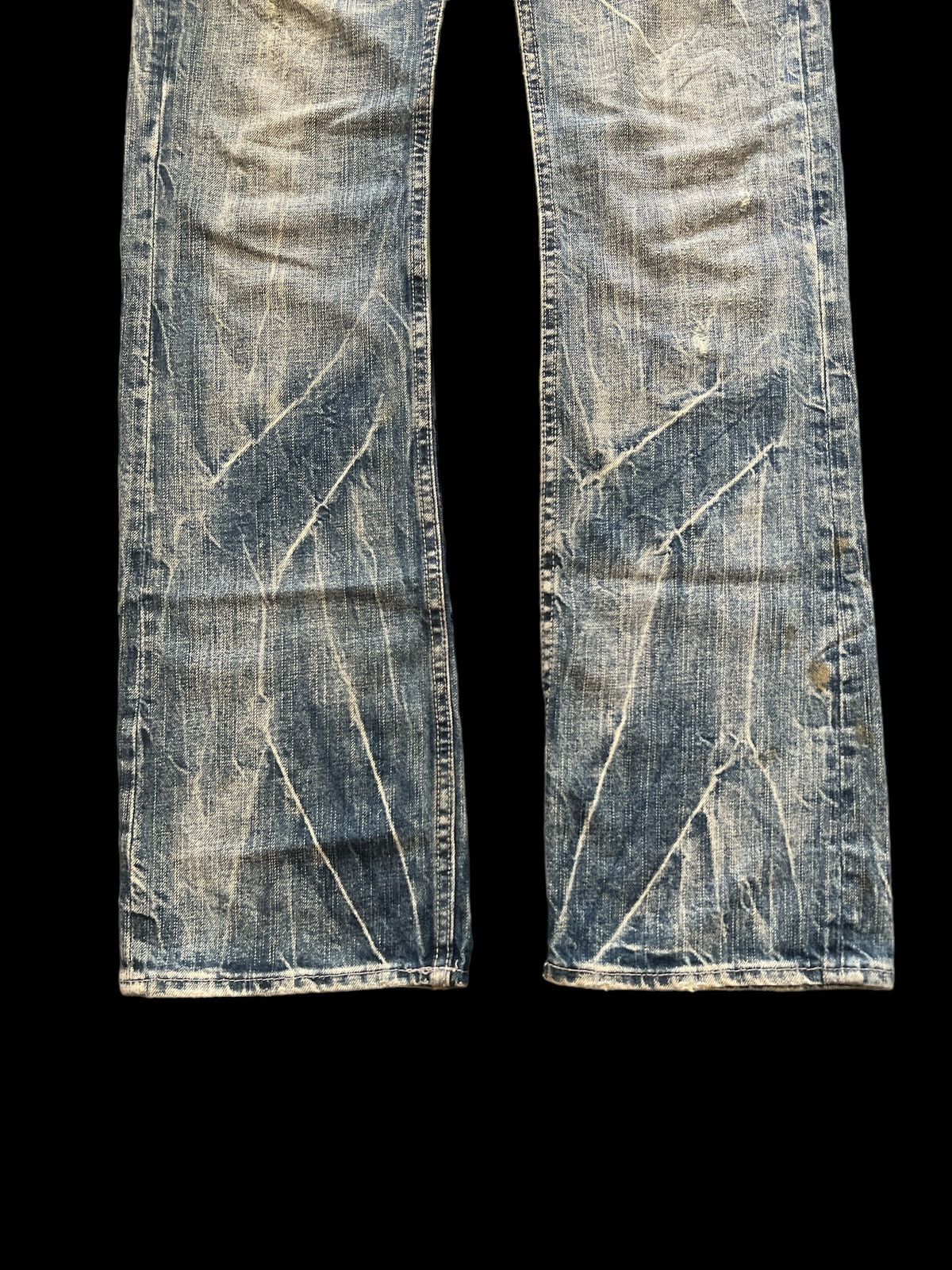 Japanese Brand × Vintage UNKNOW DISTRESSED DENIM PANT Size US 30 / EU 46 - 3 Thumbnail