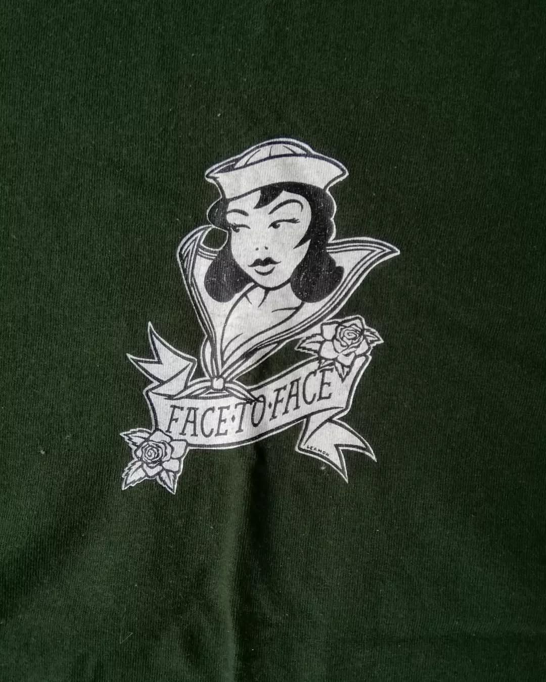 Band Tees × Vintage Vintage Face to Face Ace Girl Graphic Punk Rock Band Tees Size US L / EU 52-54 / 3 - 5 Thumbnail