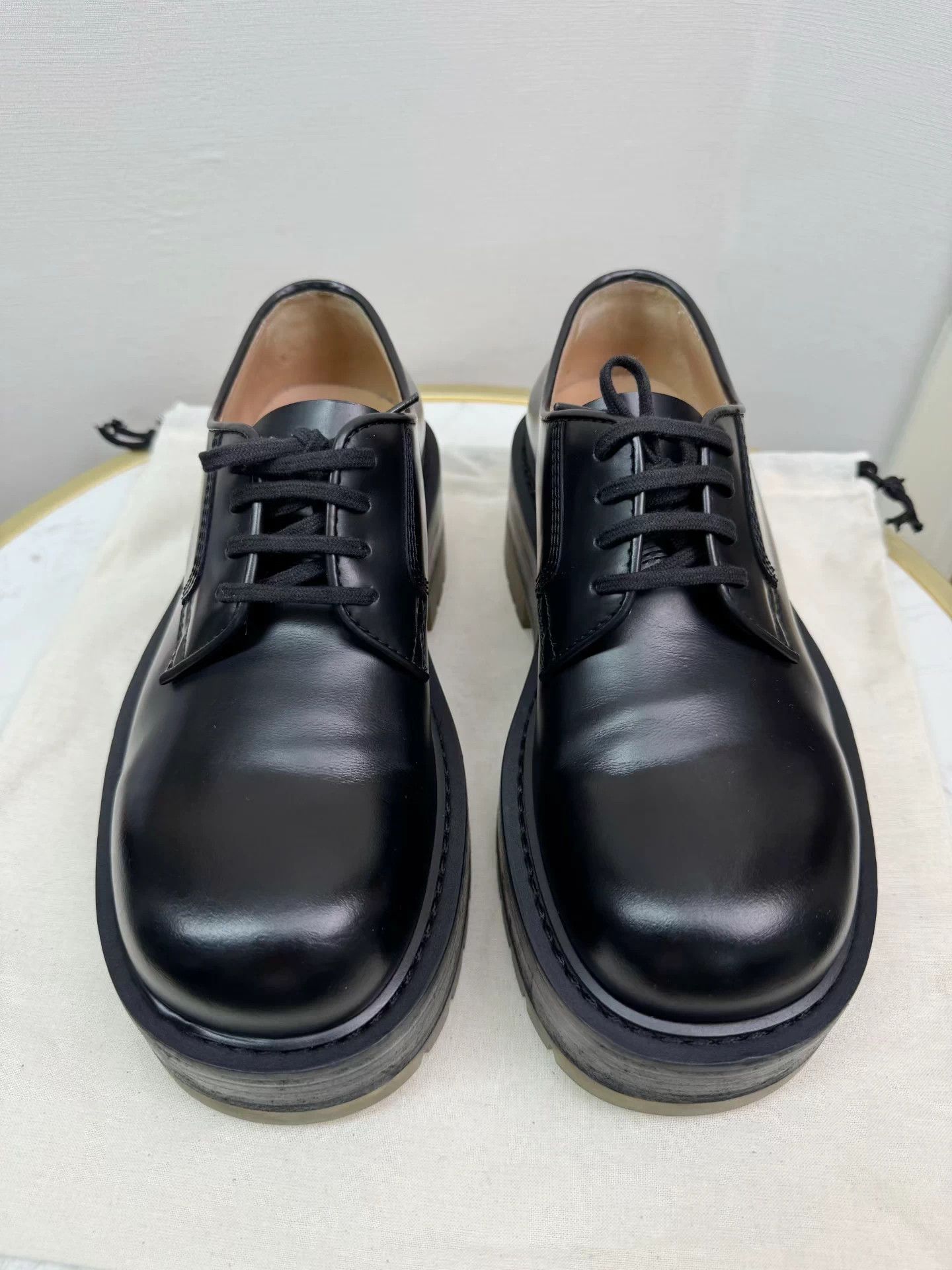 Bottega Veneta BV Platform Casual Sneakers 37.5 EU Like New Size US 6.5 / IT 36.5 - 1 Thumbnail