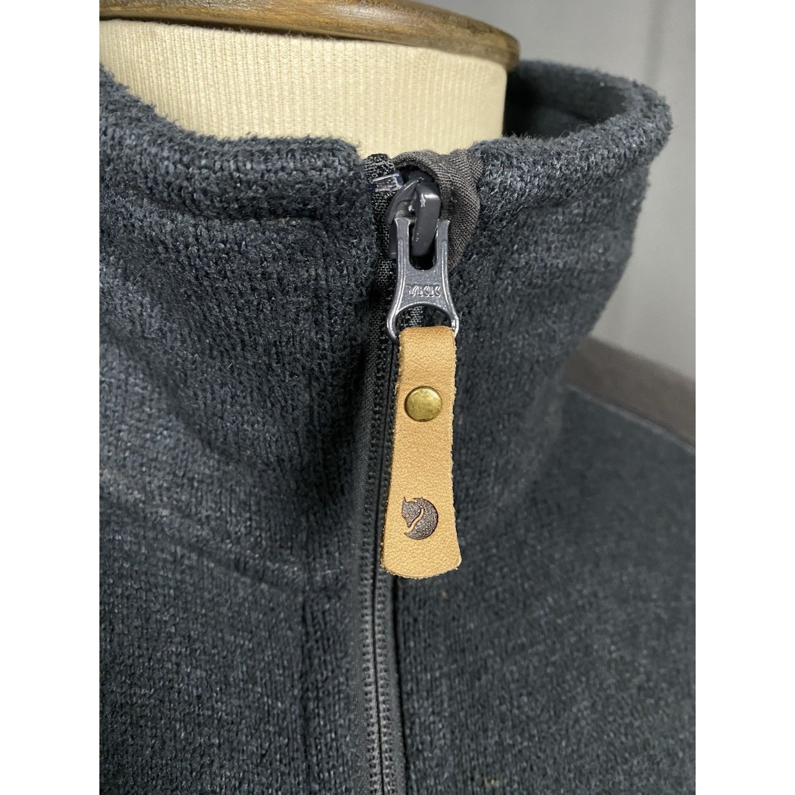 Fjallraven Fjallraven Buck Fleece Blue Full Zip Fleeced High Neck Sweat Size US L / EU 52-54 / 3 - 8 Thumbnail
