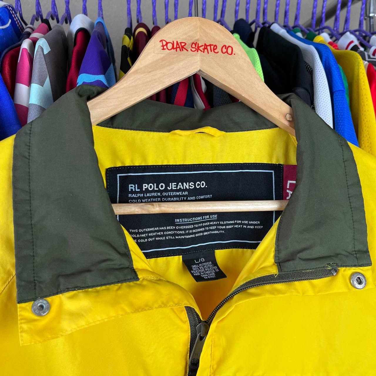 Ralph Lauren × Vintage Ralph Lauren RL Polo Jeans Co Winbreaker Anorak Jacket Size US L / EU 52-54 / 3 - 6 Thumbnail