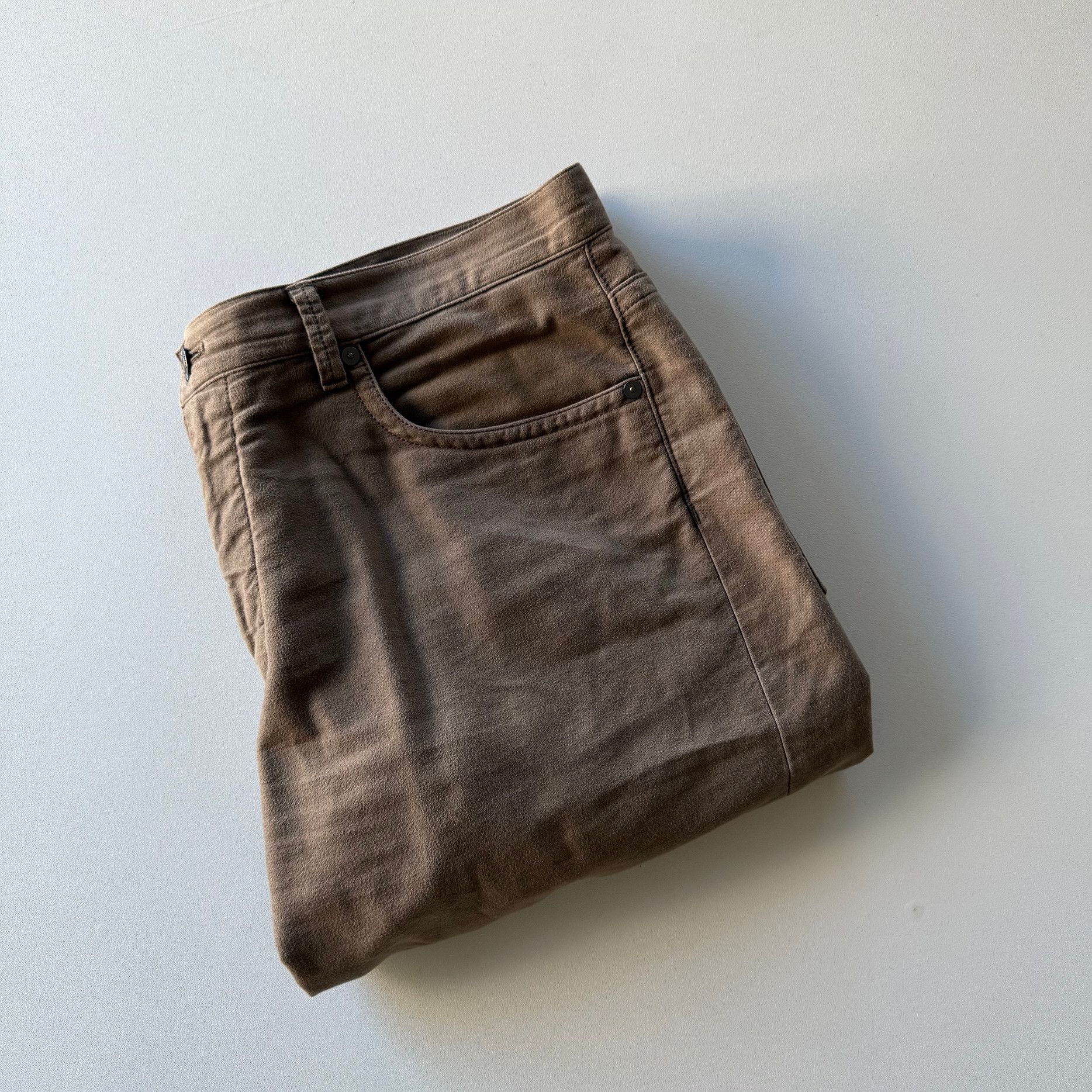 Helmut Lang Helmut Lang Moleskin Cotton Pants Size US 34 / EU 50 - 10 Thumbnail